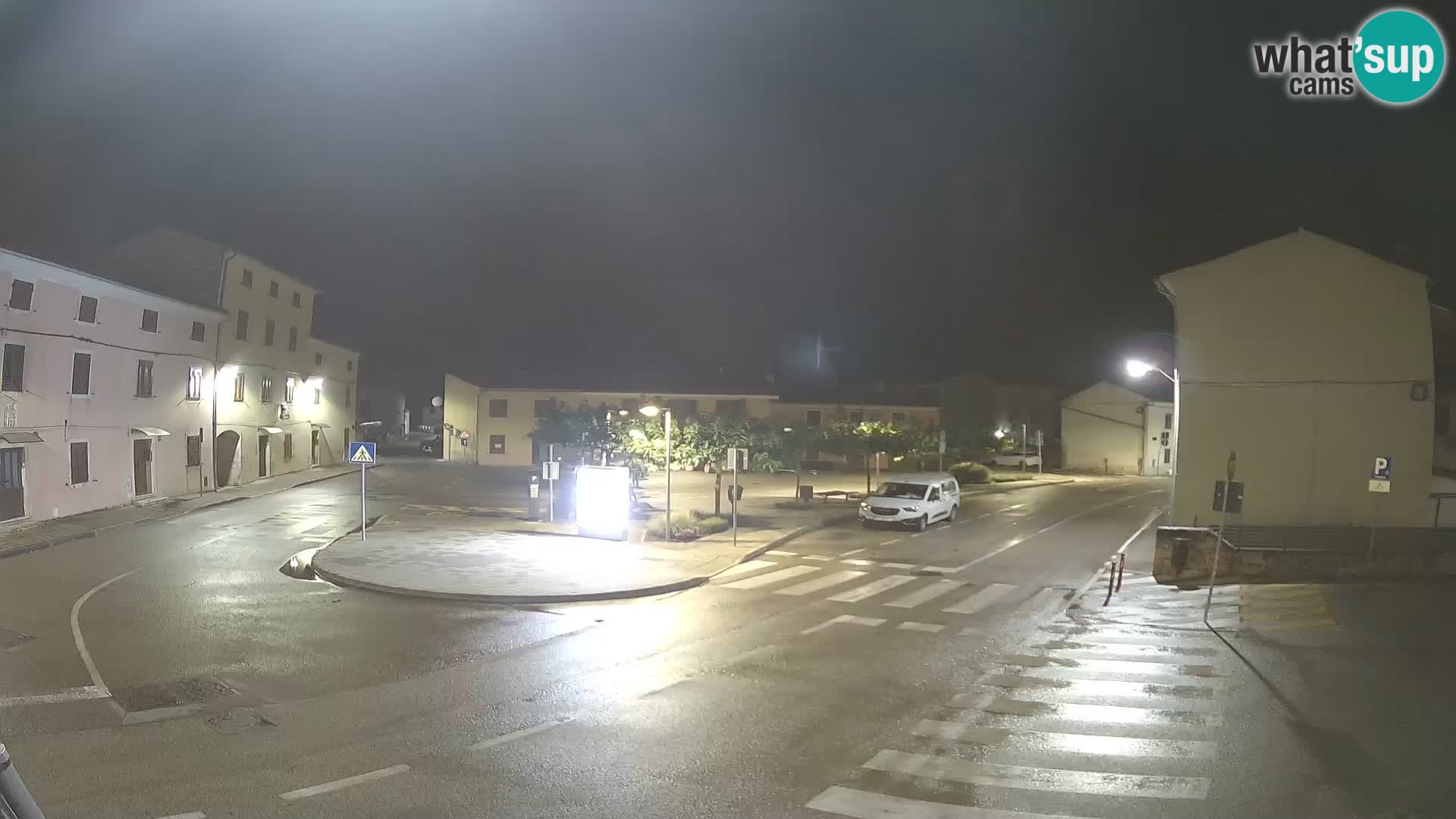 Bale, webcam de la plaza La Musa – Istria – Croacia