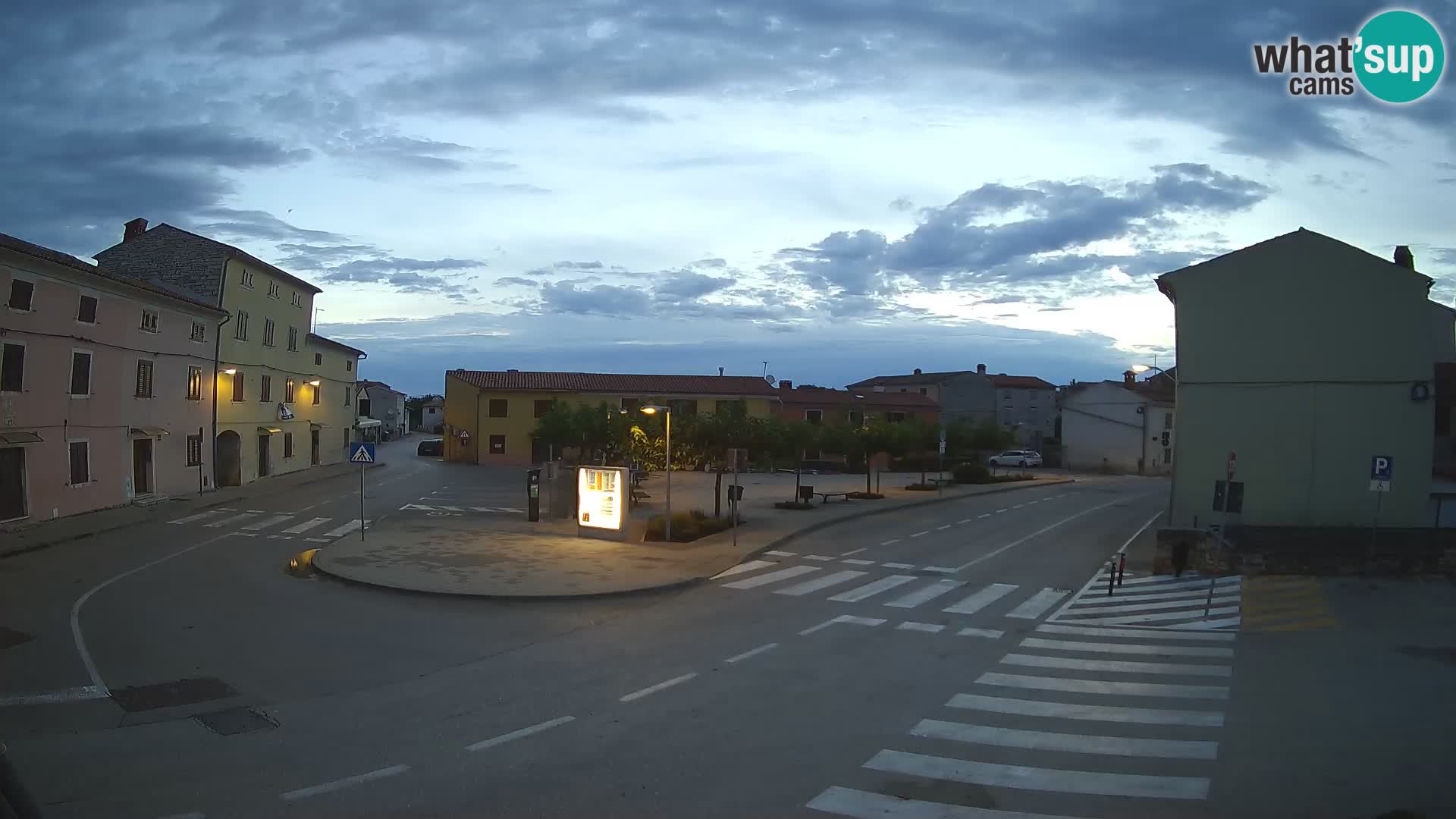 Bale, webcam de la plaza La Musa – Istria – Croacia