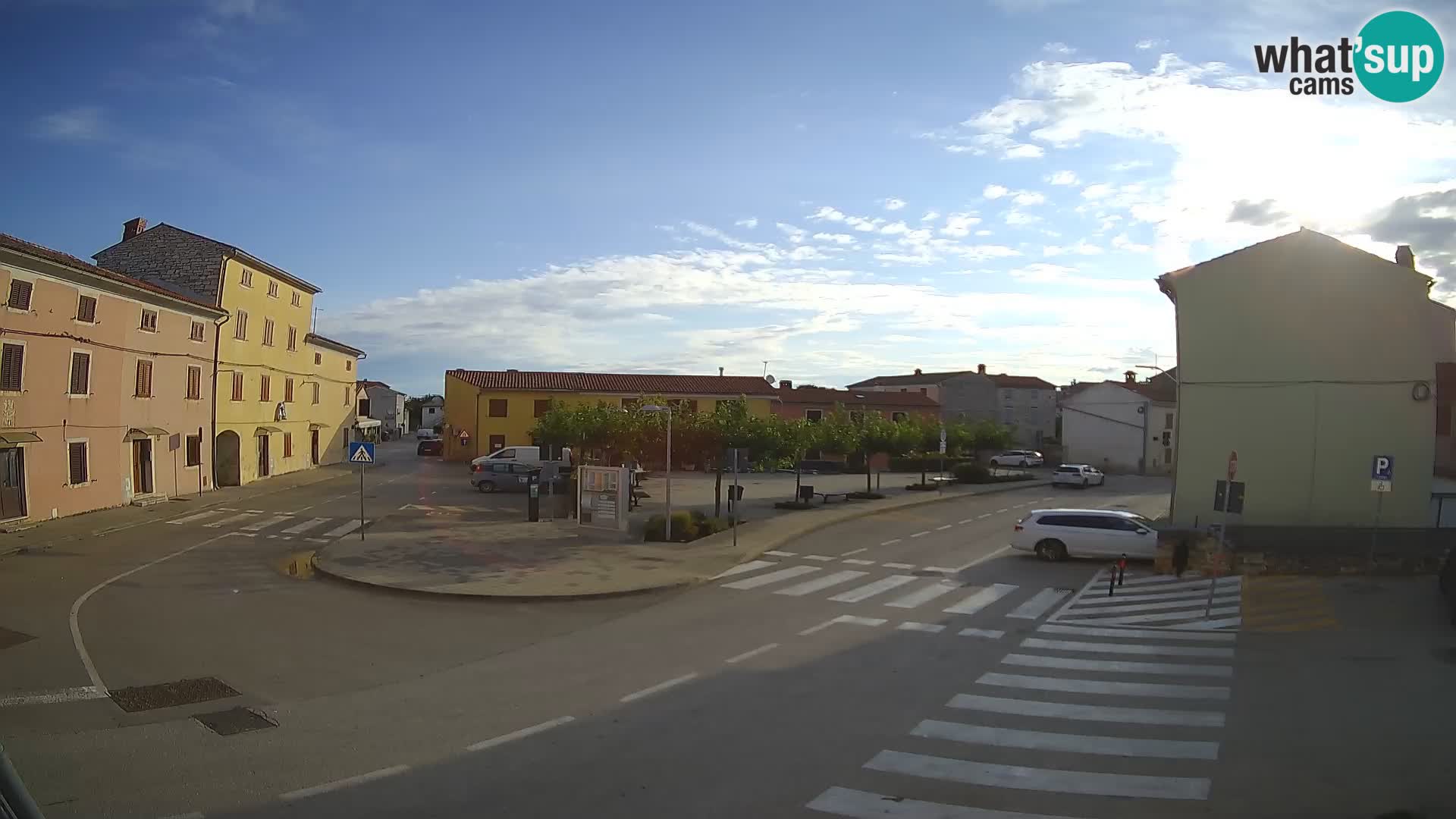 Bale, webcam de la plaza La Musa – Istria – Croacia