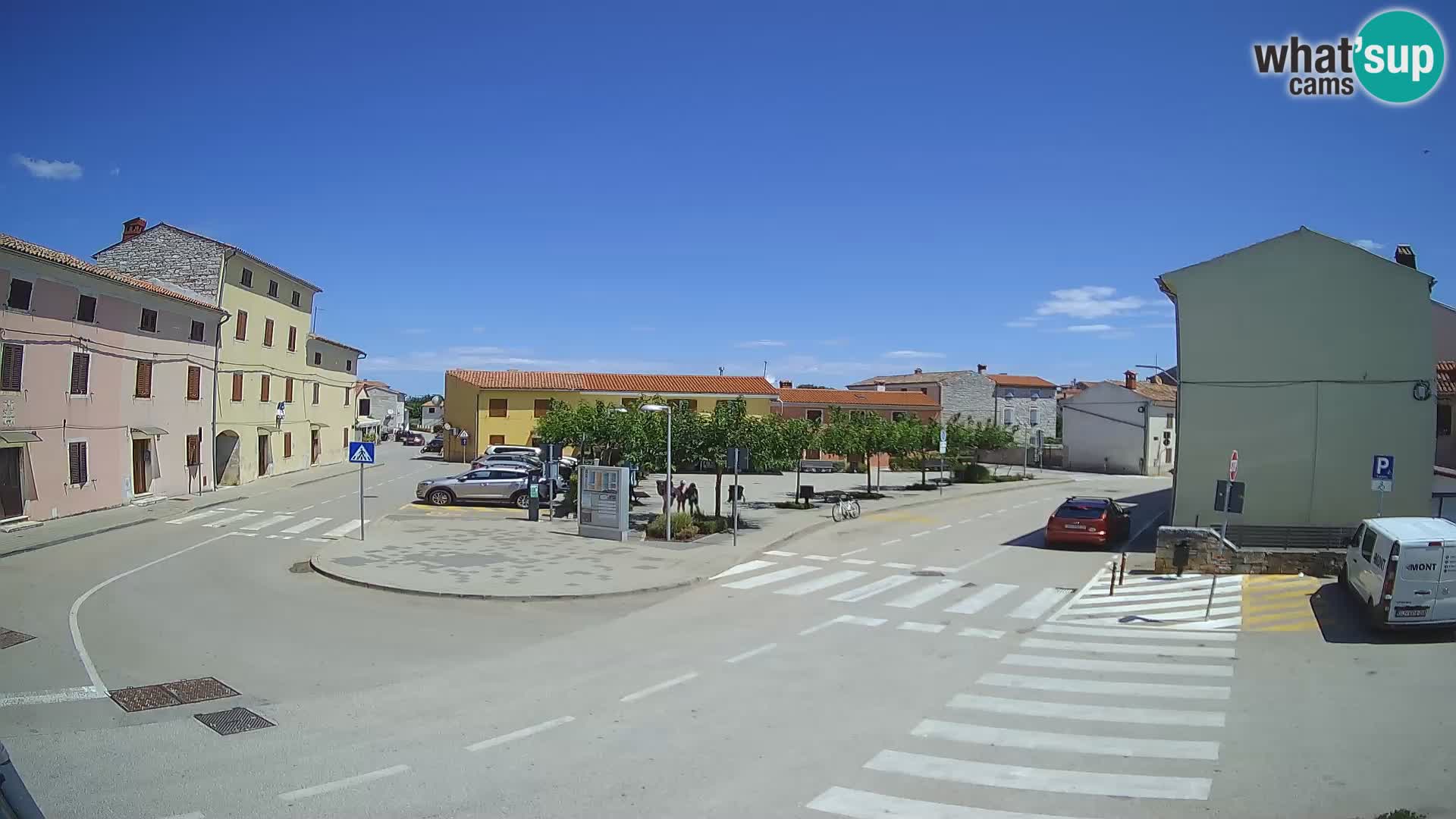 Webcam Valle, piazza La Musa – Istria – Croazia