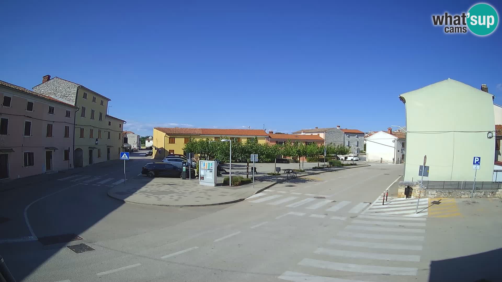 Bale Trg La Musa webcam – Istria – Croatia