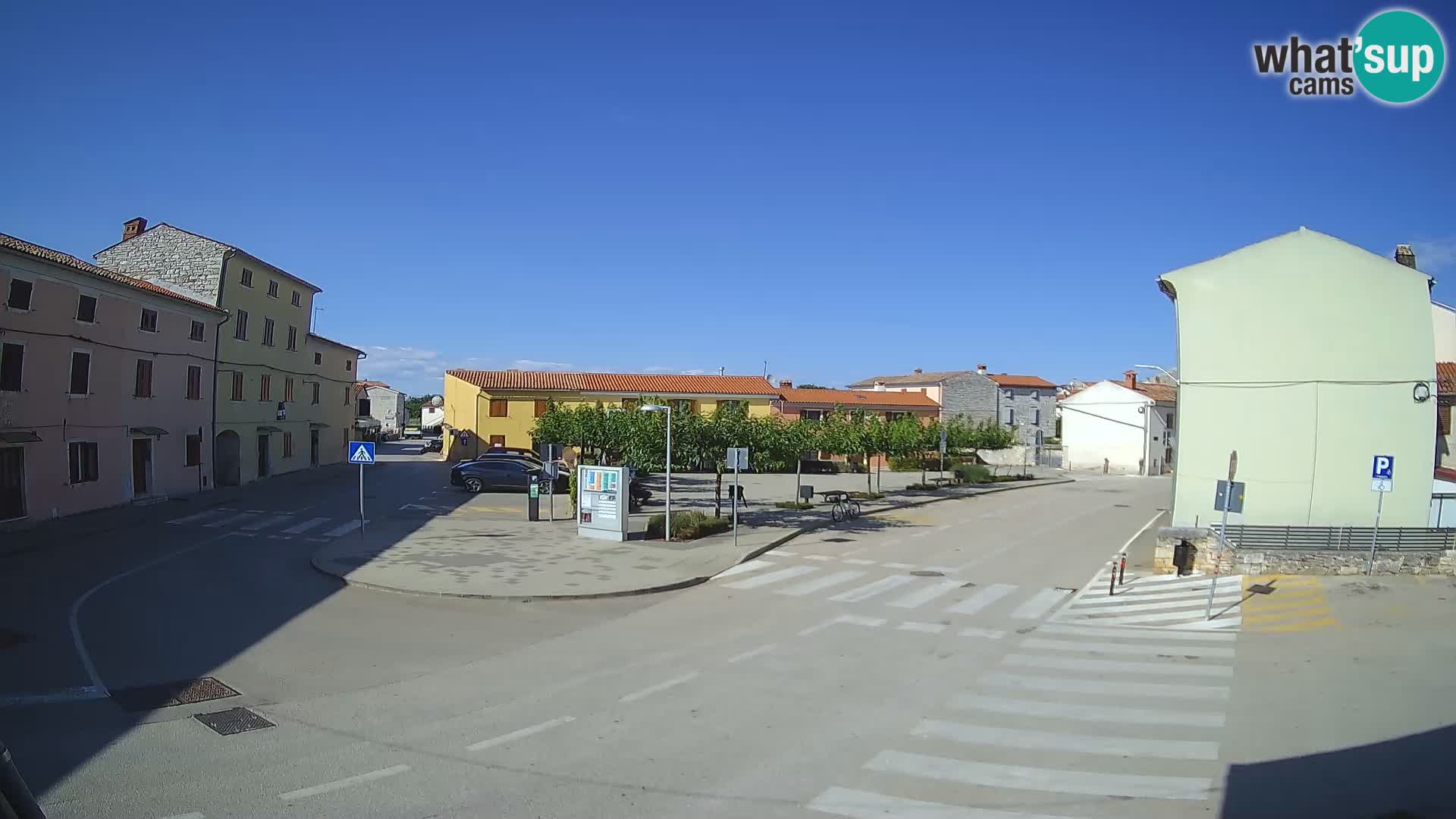 Bale Trg La Musa webcam – Istria – Croatia