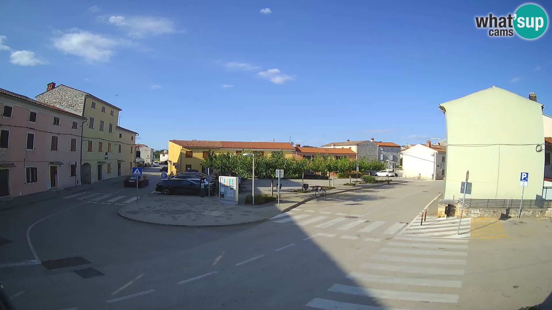 Bale Trg La Musa webcam – Istria – Croatia