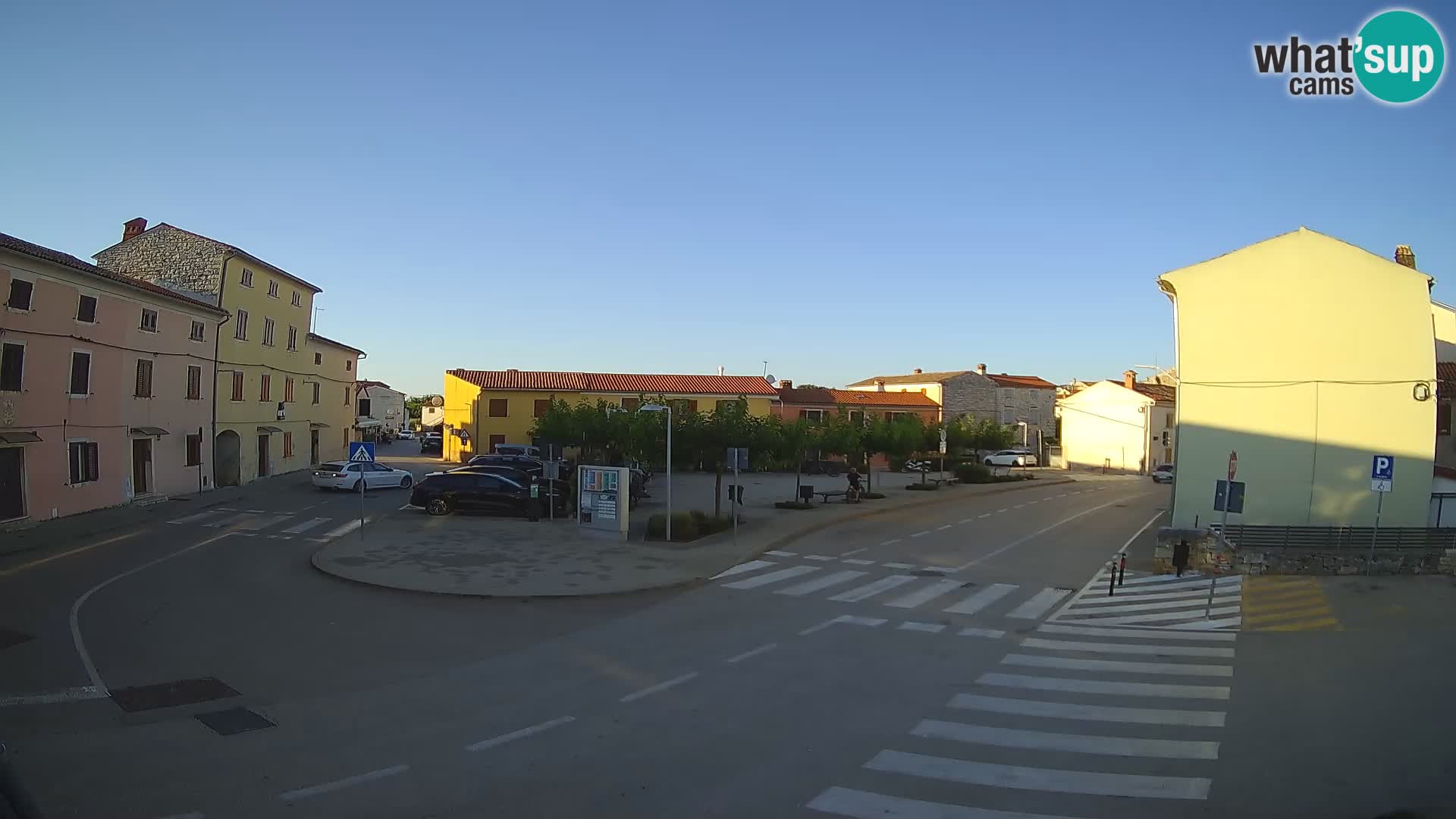 Bale Trg La Musa webcam – Istria – Croatia