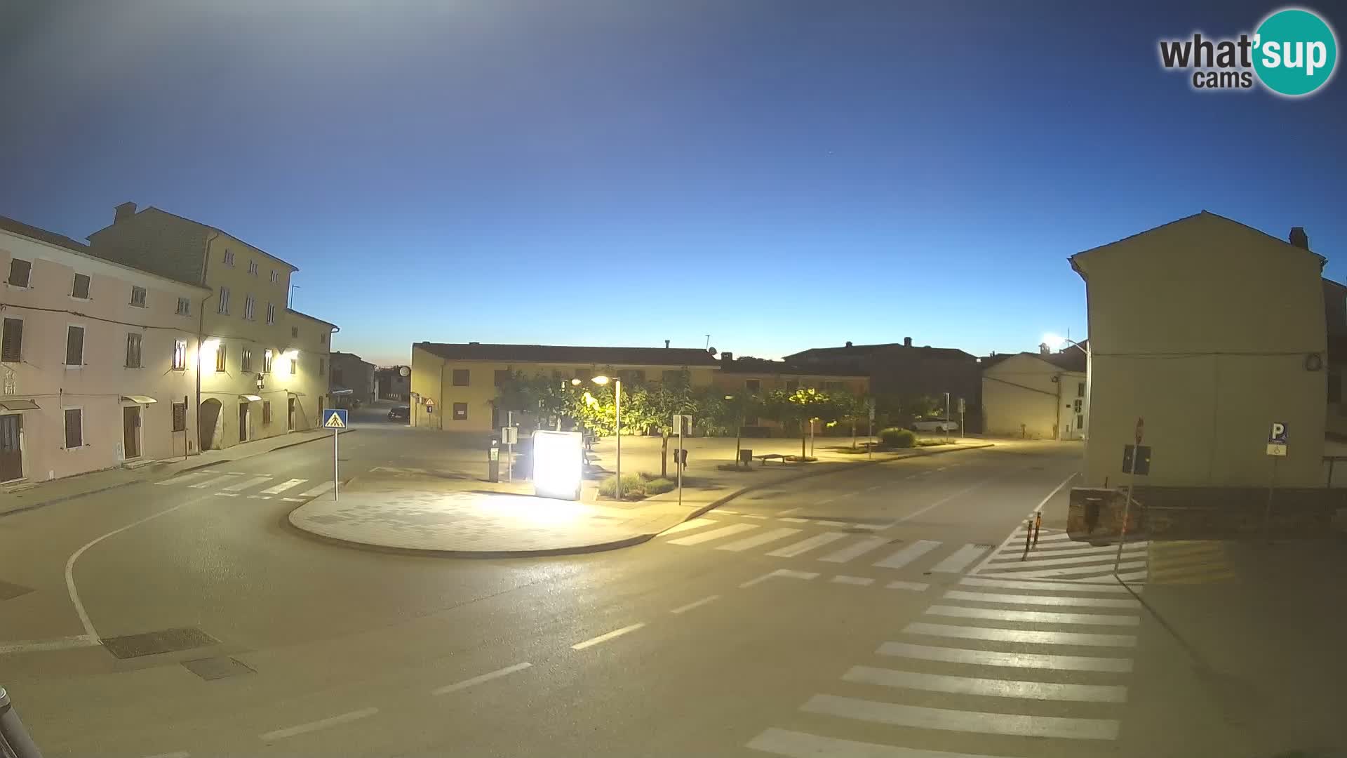Bale Trg La Musa webcam – Istria – Croatia