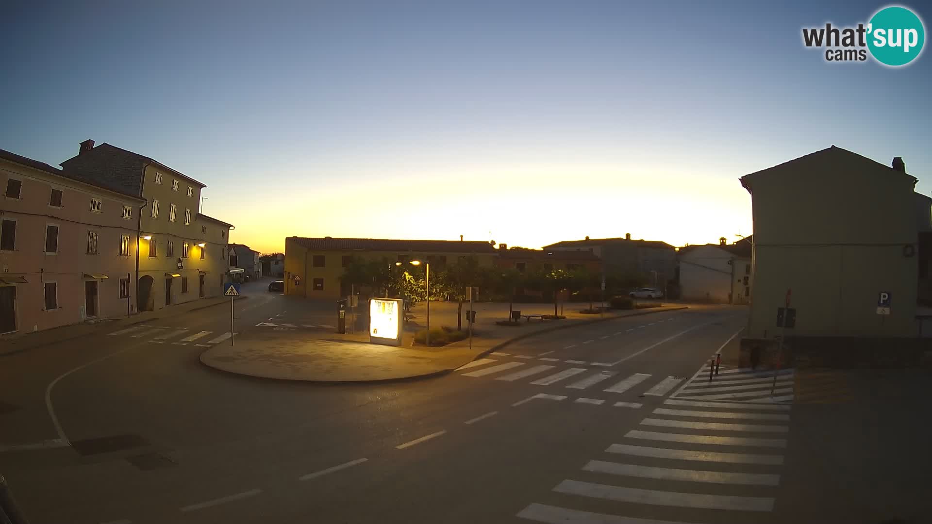 Bale, webcam de la plaza La Musa – Istria – Croacia
