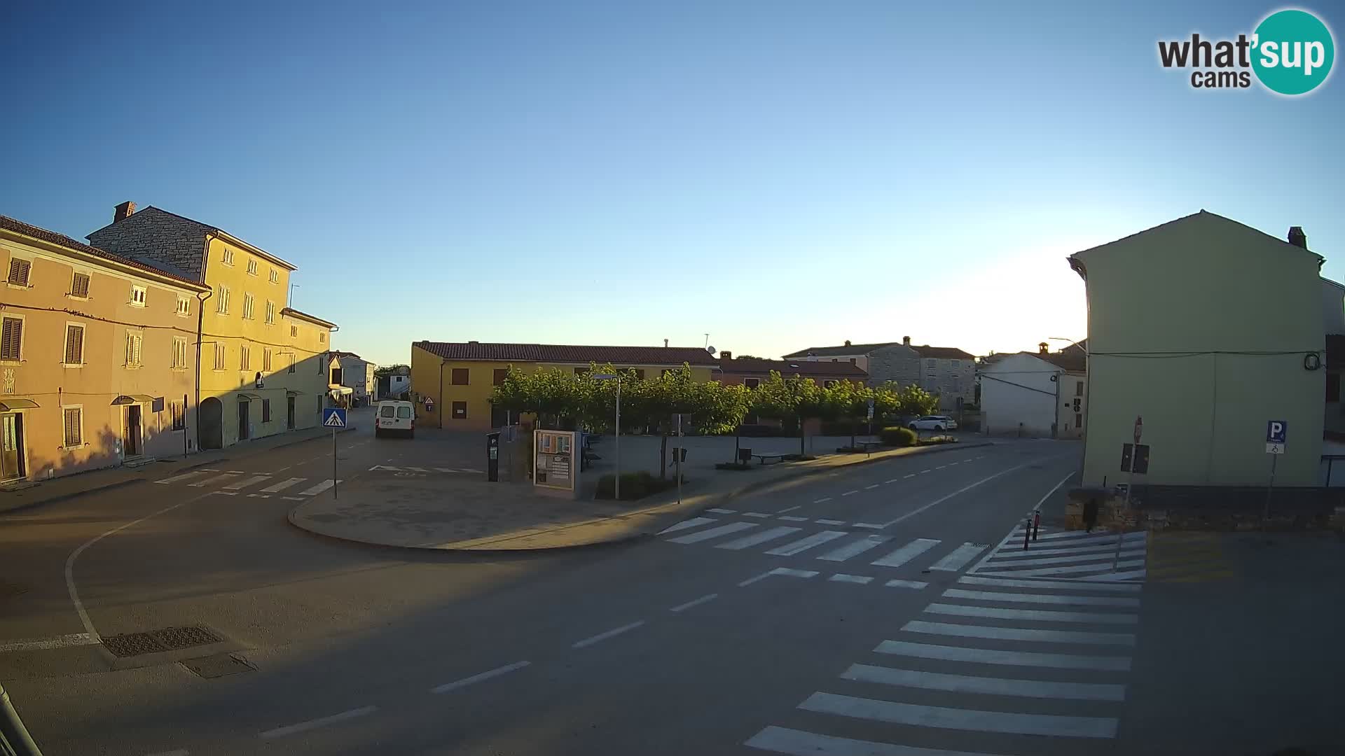 Bale Trg La Musa webcam – Istria – Croatia