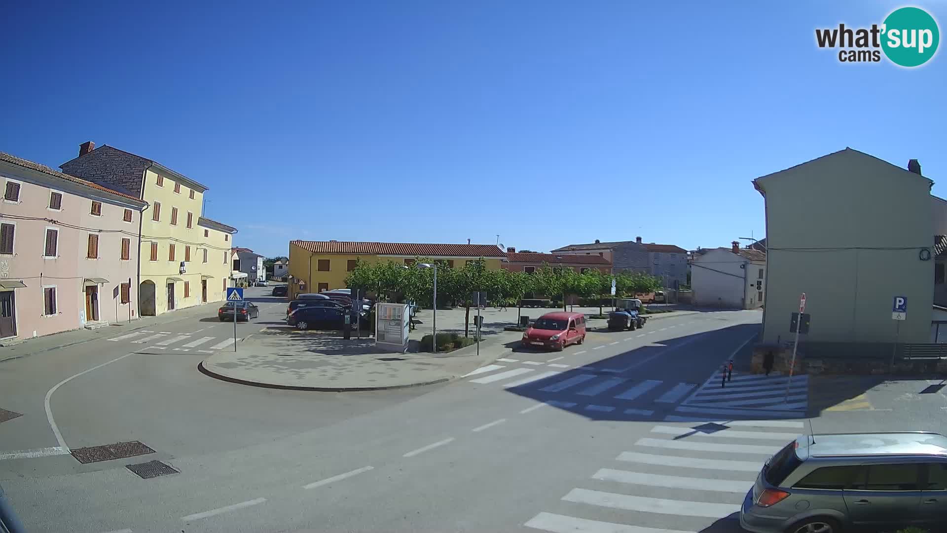 Bale Trg La Musa webcam – Istria – Croatia