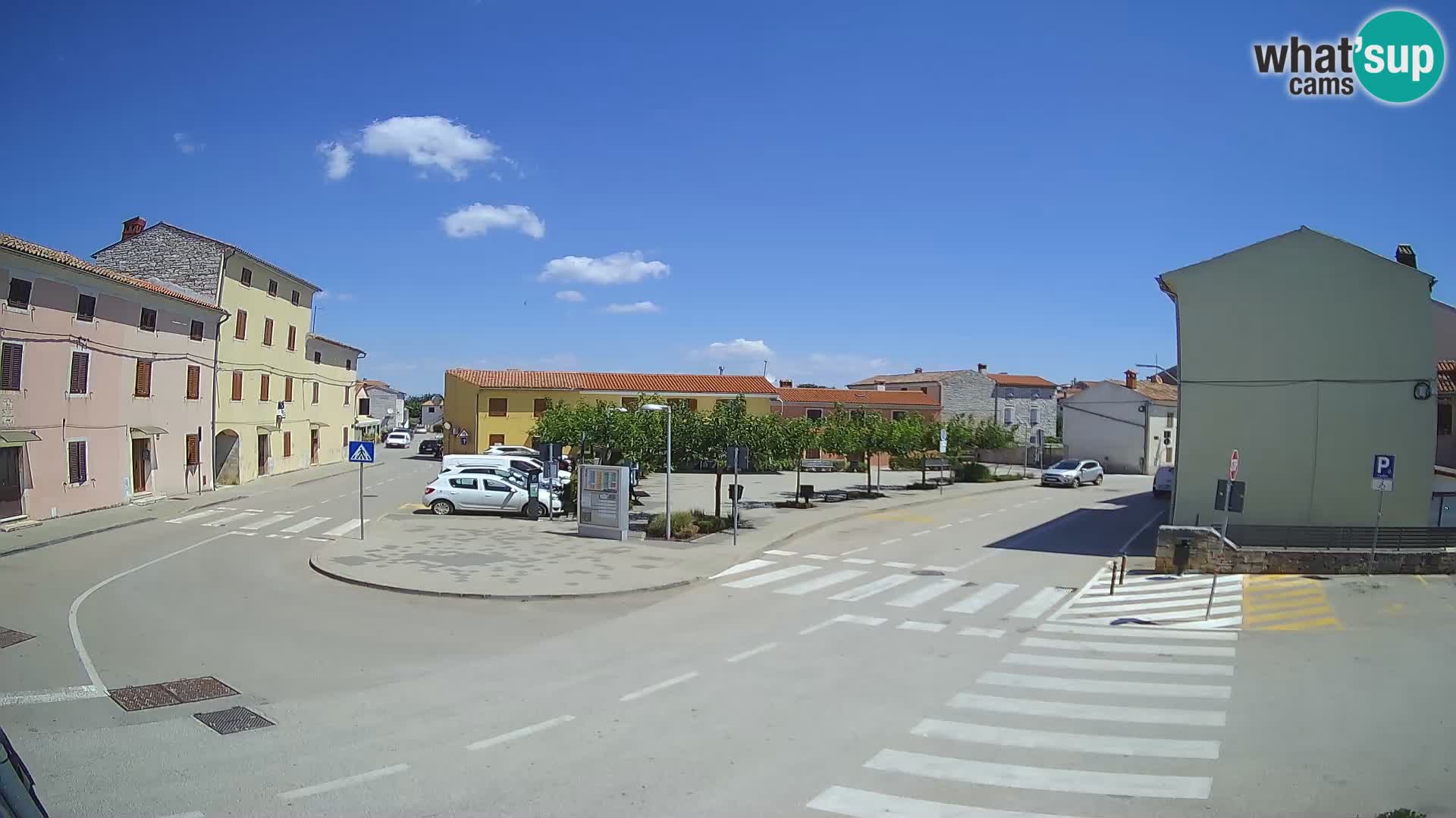 Bale Trg La Musa webcam – Istria – Croatia