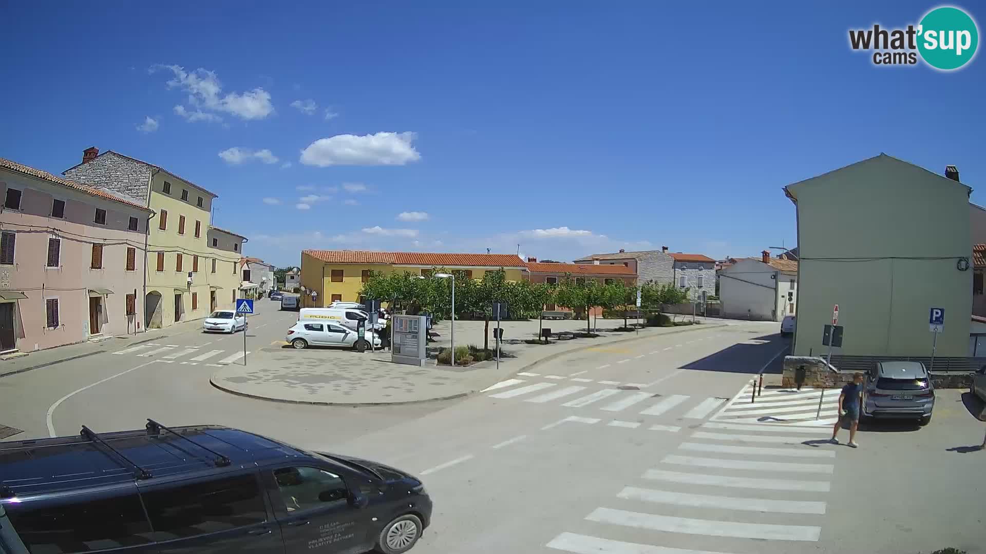 Bale Trg La Musa webcam – Istria – Croatia