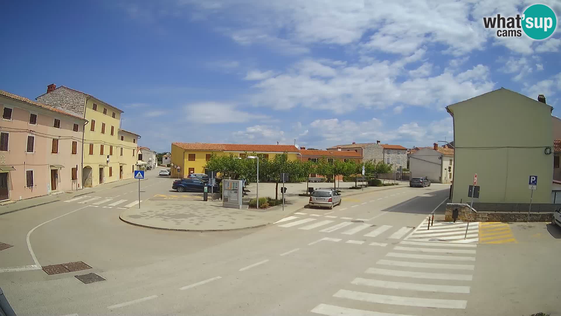 Bale Trg La Musa webcam – Istria – Croatia
