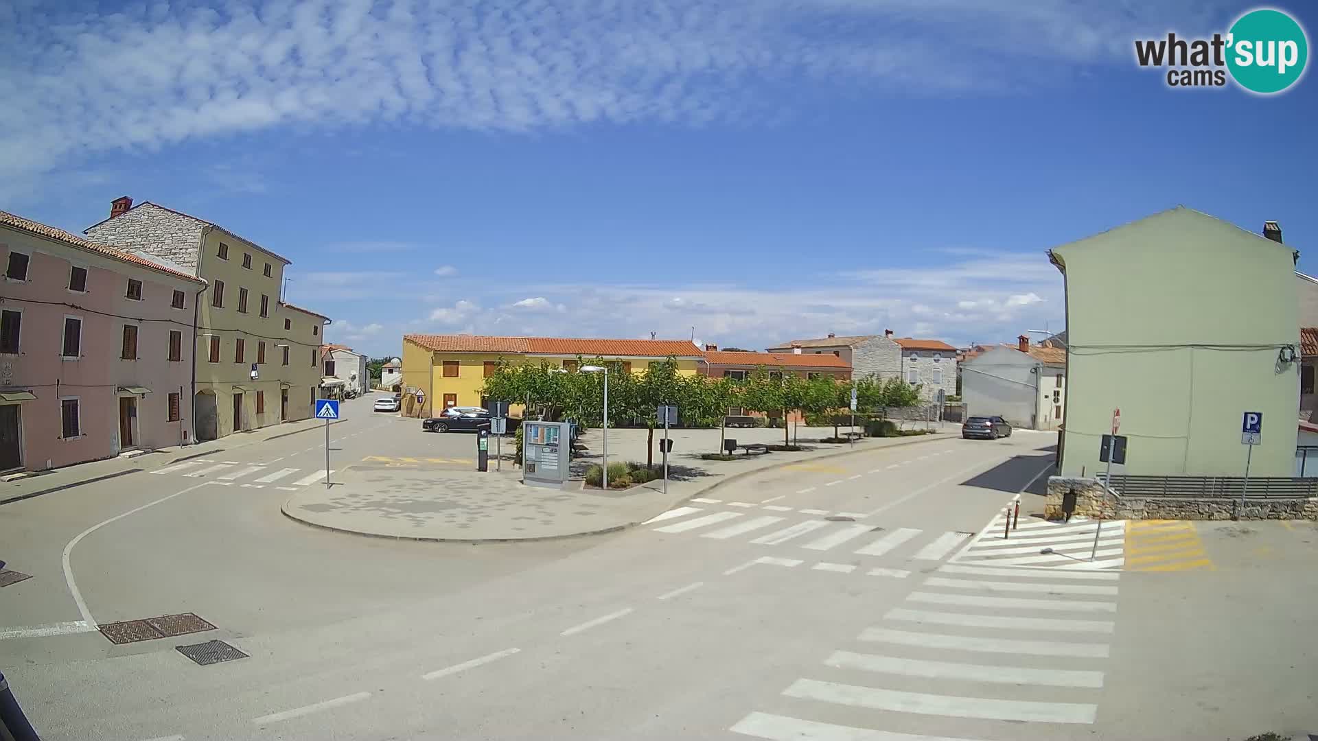 Bale Trg La Musa webcam – Istria – Croatia