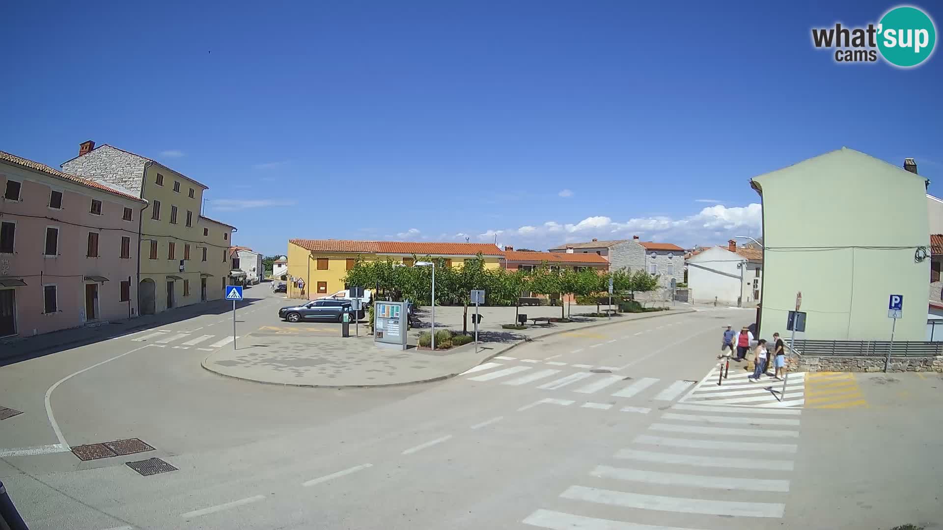 Bale Trg La Musa webcam – Istria – Croatia