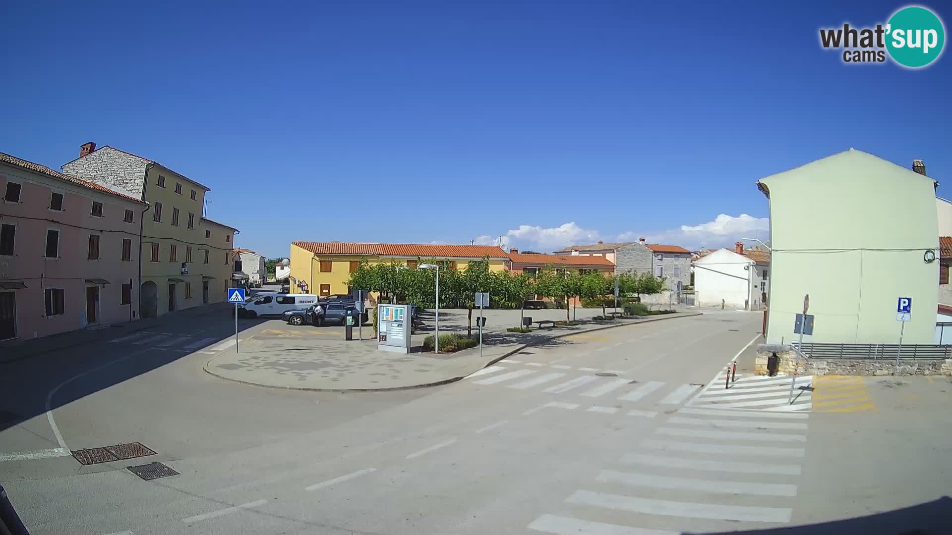 Bale Trg La Musa webcam – Istria – Croatia