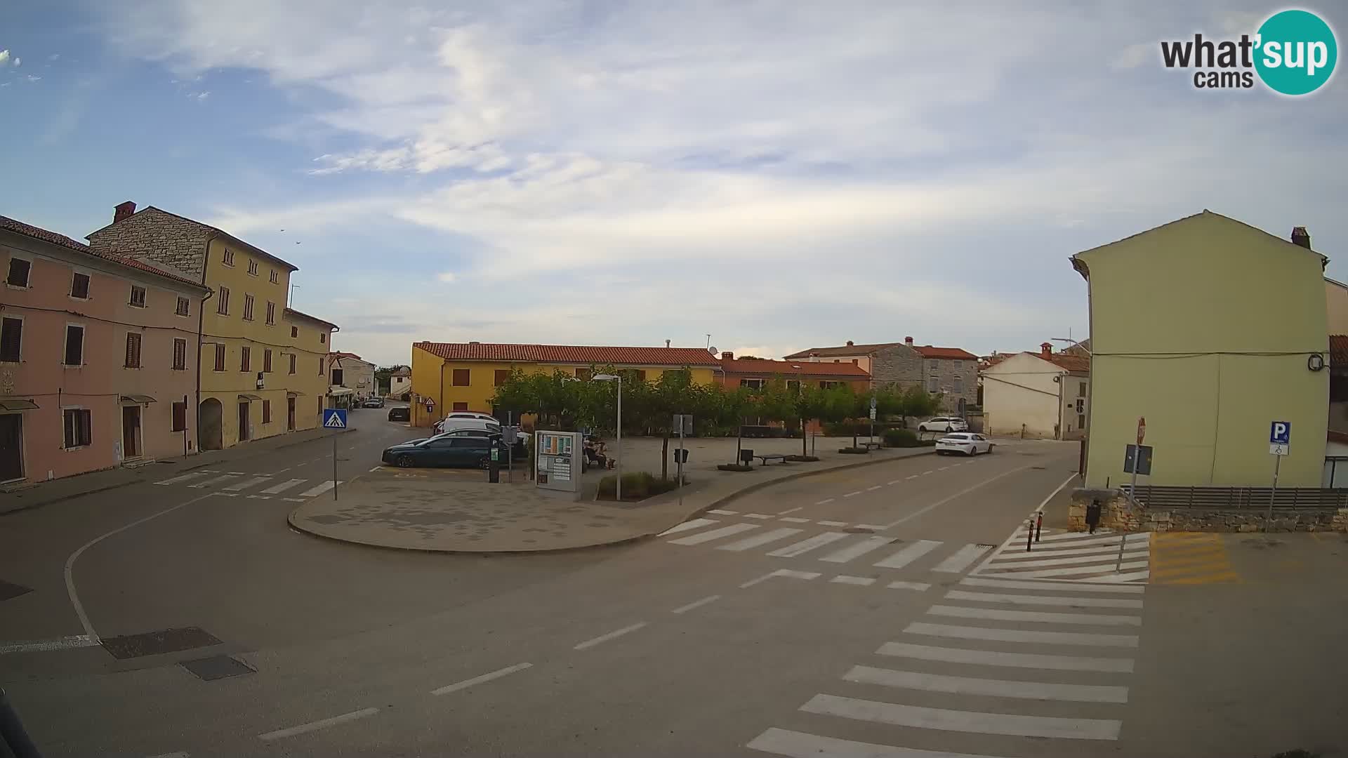 Bale Trg La Musa webcam – Istria – Croatia
