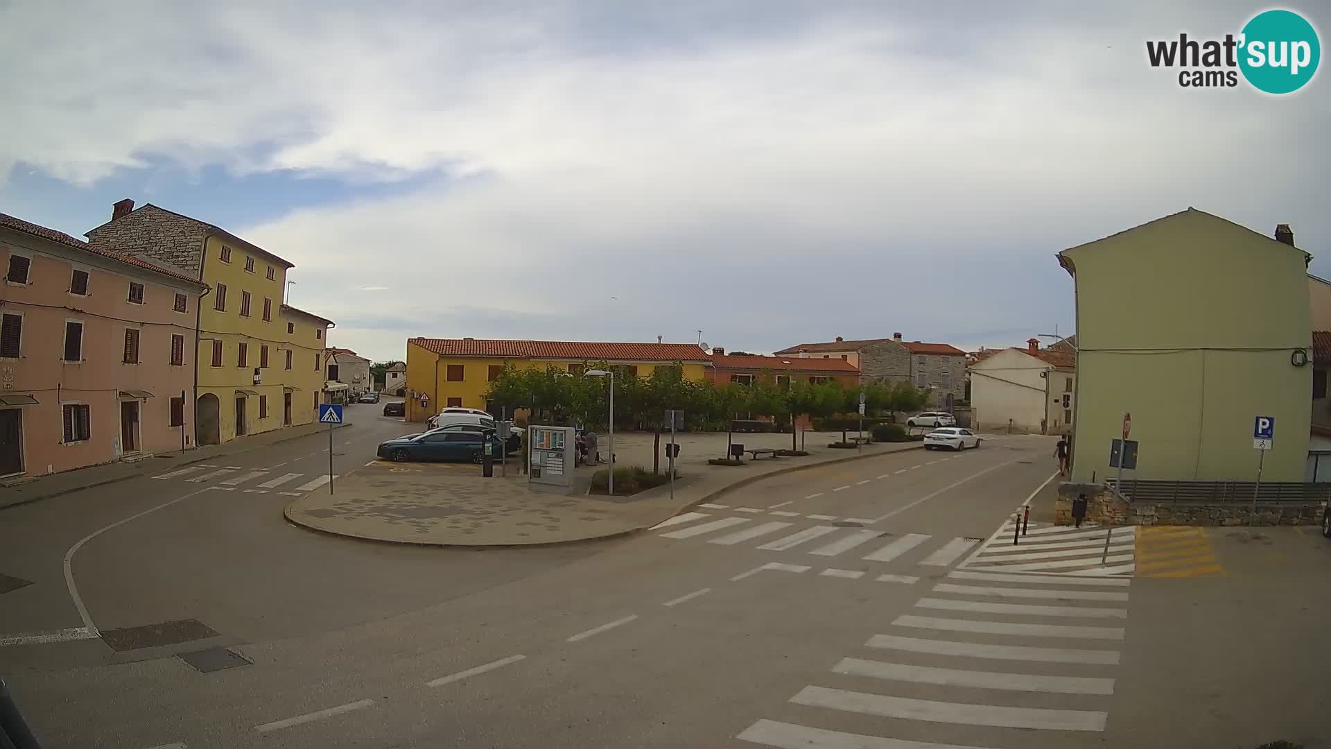 Bale Trg La Musa spletna kamera – Istra – Hrvaška
