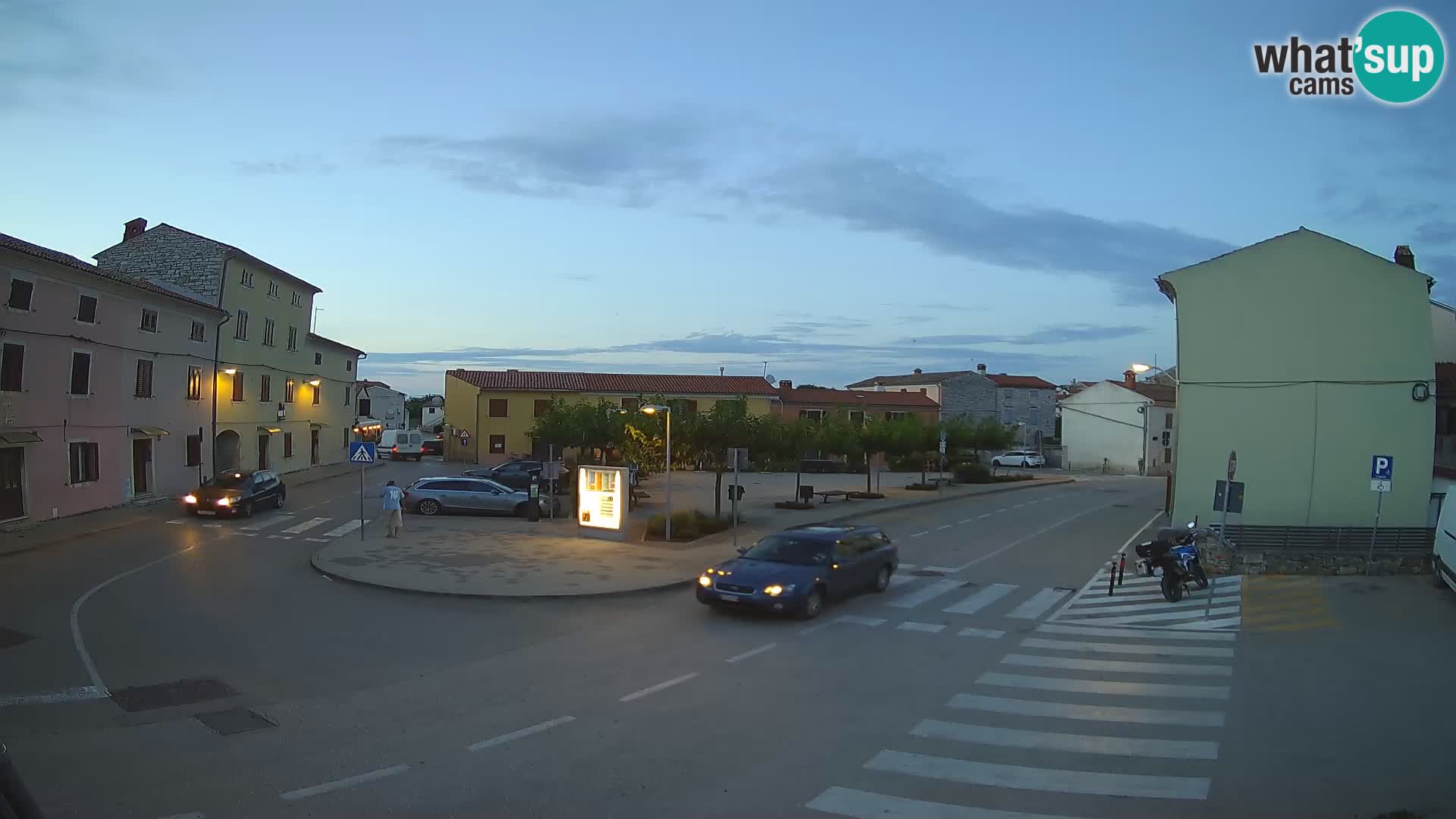 Bale Trg La Musa webcam – Istria – Croatia