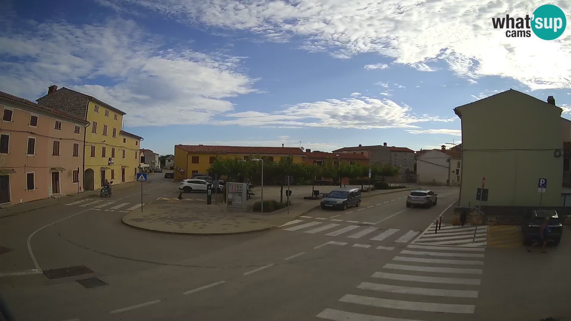 Bale Trg La Musa webcam – Istria – Croatia