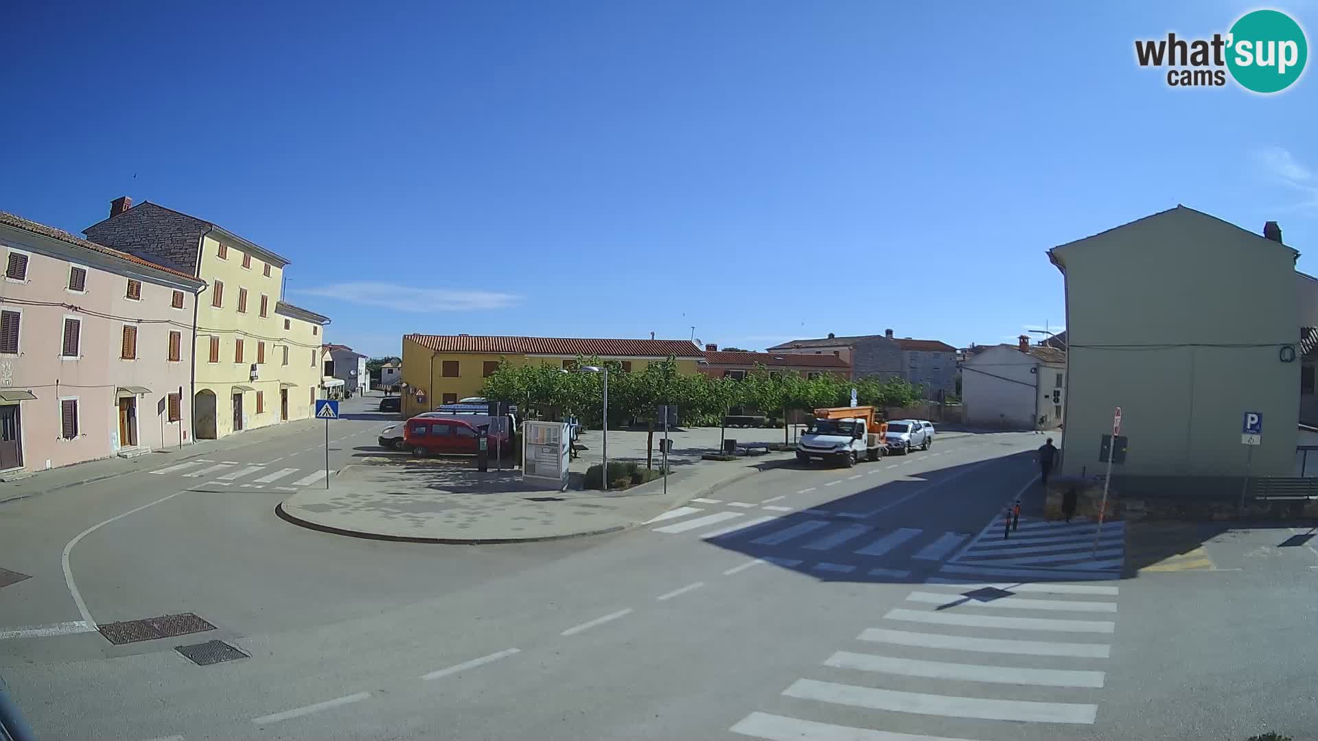 Bale Trg La Musa webcam – Istria – Croatia