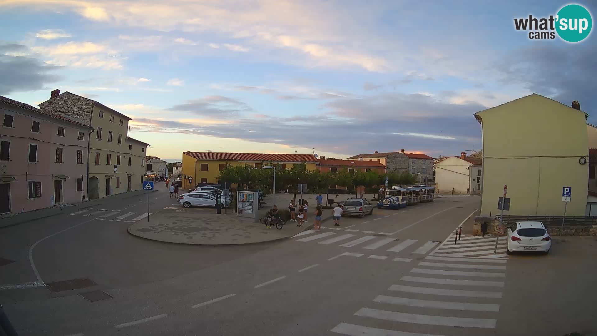 Bale Trg La Musa spletna kamera – Istra – Hrvaška