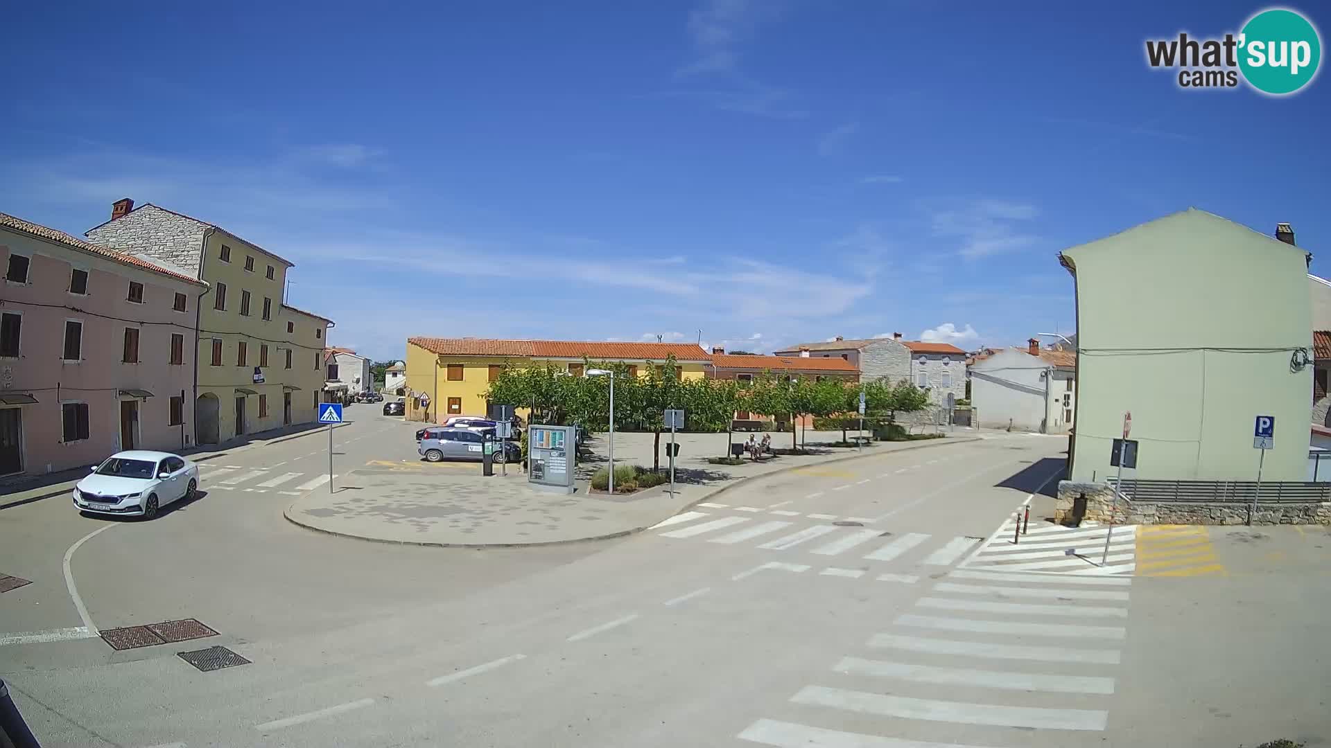 Bale Trg La Musa webcam – Istria – Croatia