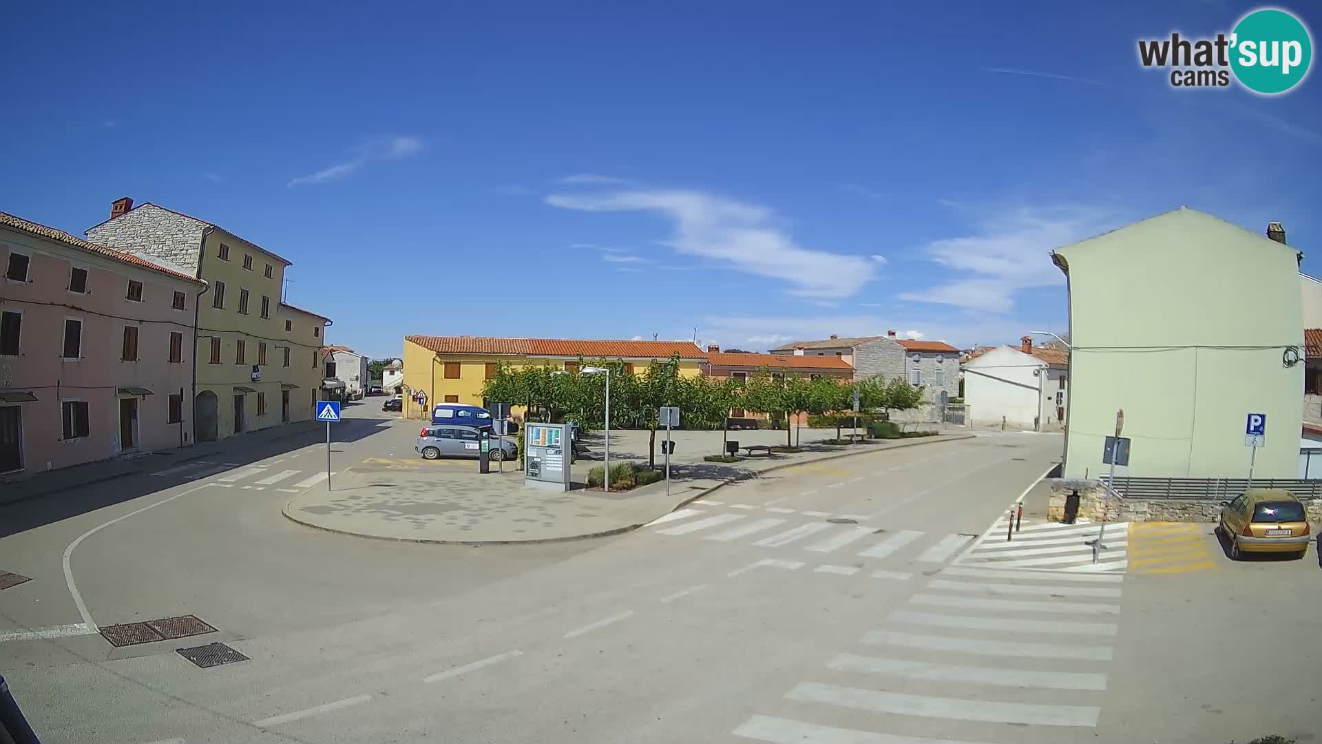 Bale Trg La Musa webcam – Istria – Croatia