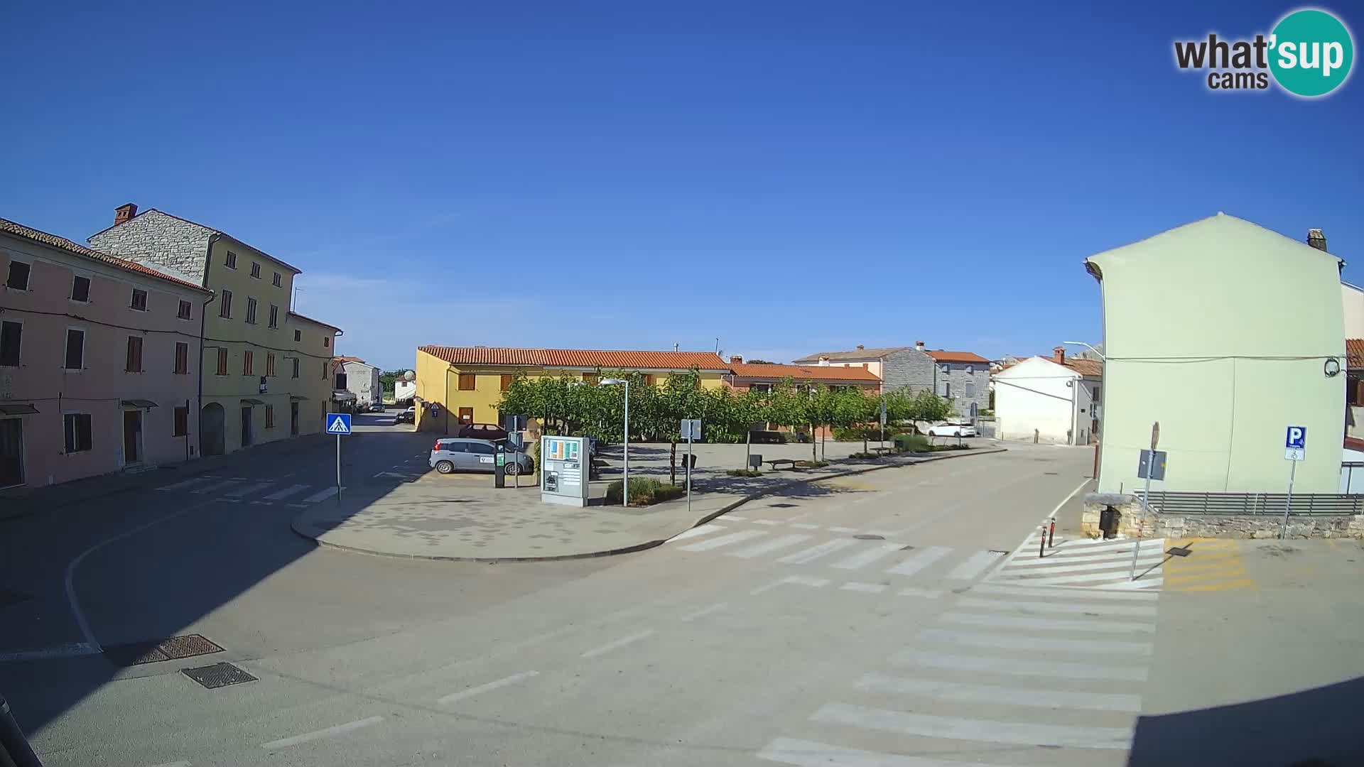 Bale Trg La Musa webcam – Istria – Croatia