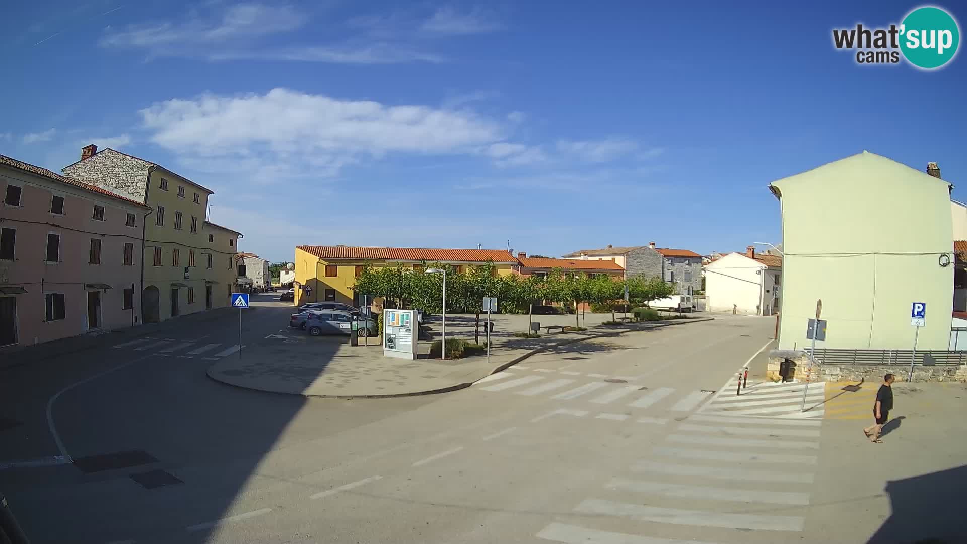 Webcam Valle, piazza La Musa – Istria – Croazia