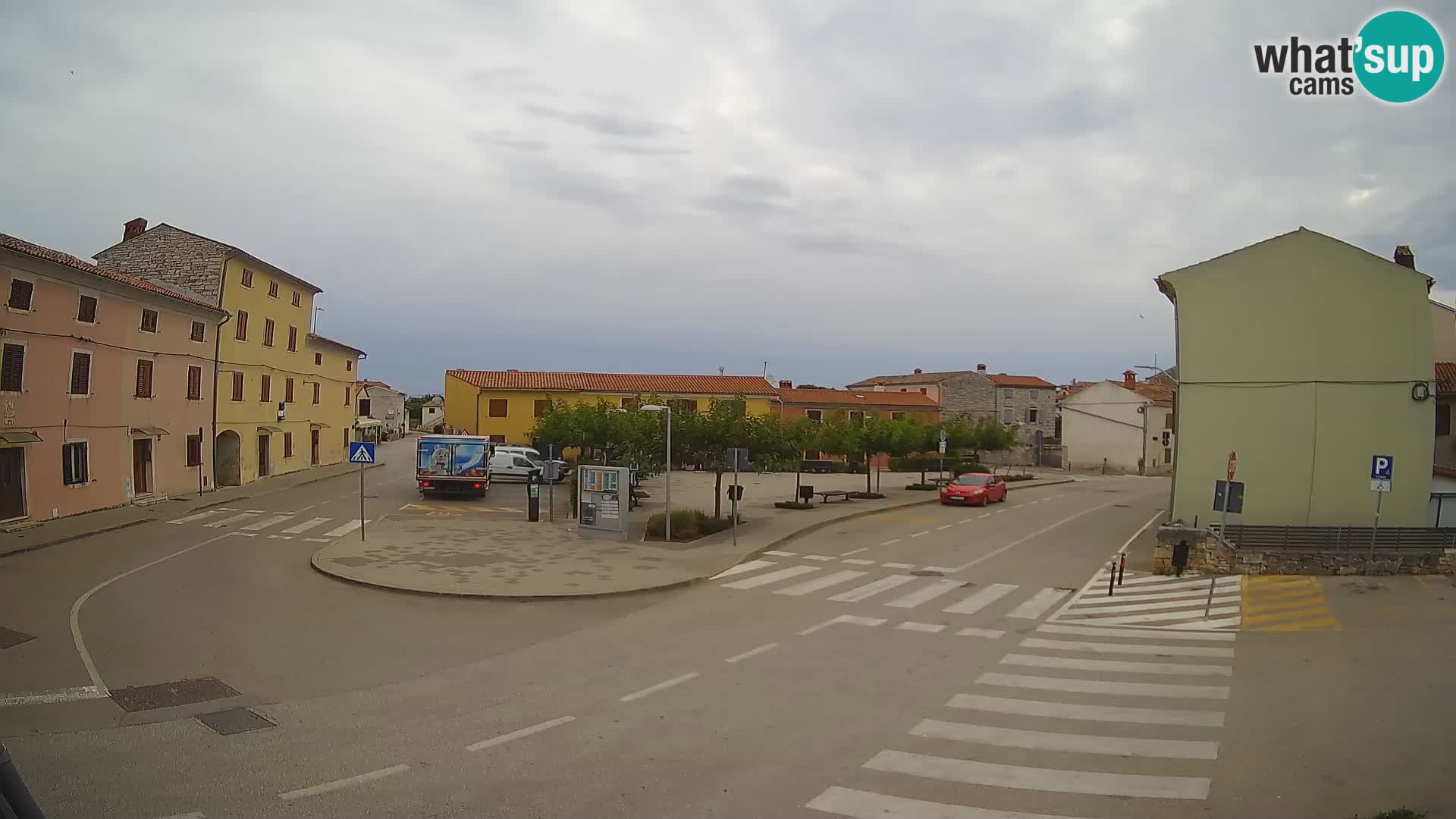 Webcam Valle, piazza La Musa – Istria – Croazia