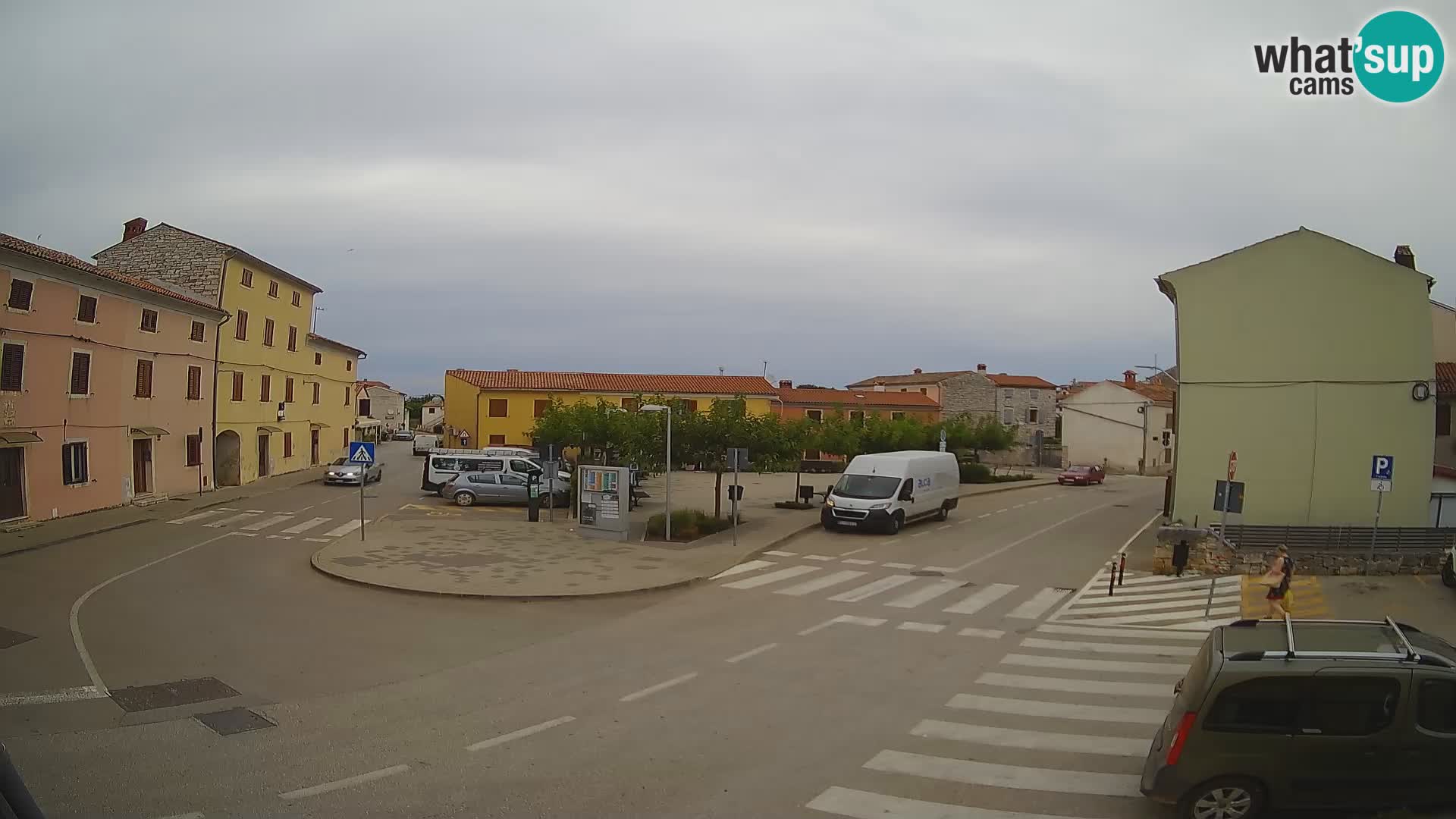 Bale Trg La Musa webcam – Istria – Croatia