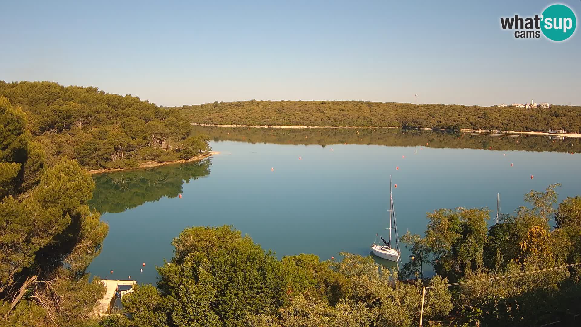 Live Webcam Gulf of Banjole near Pula