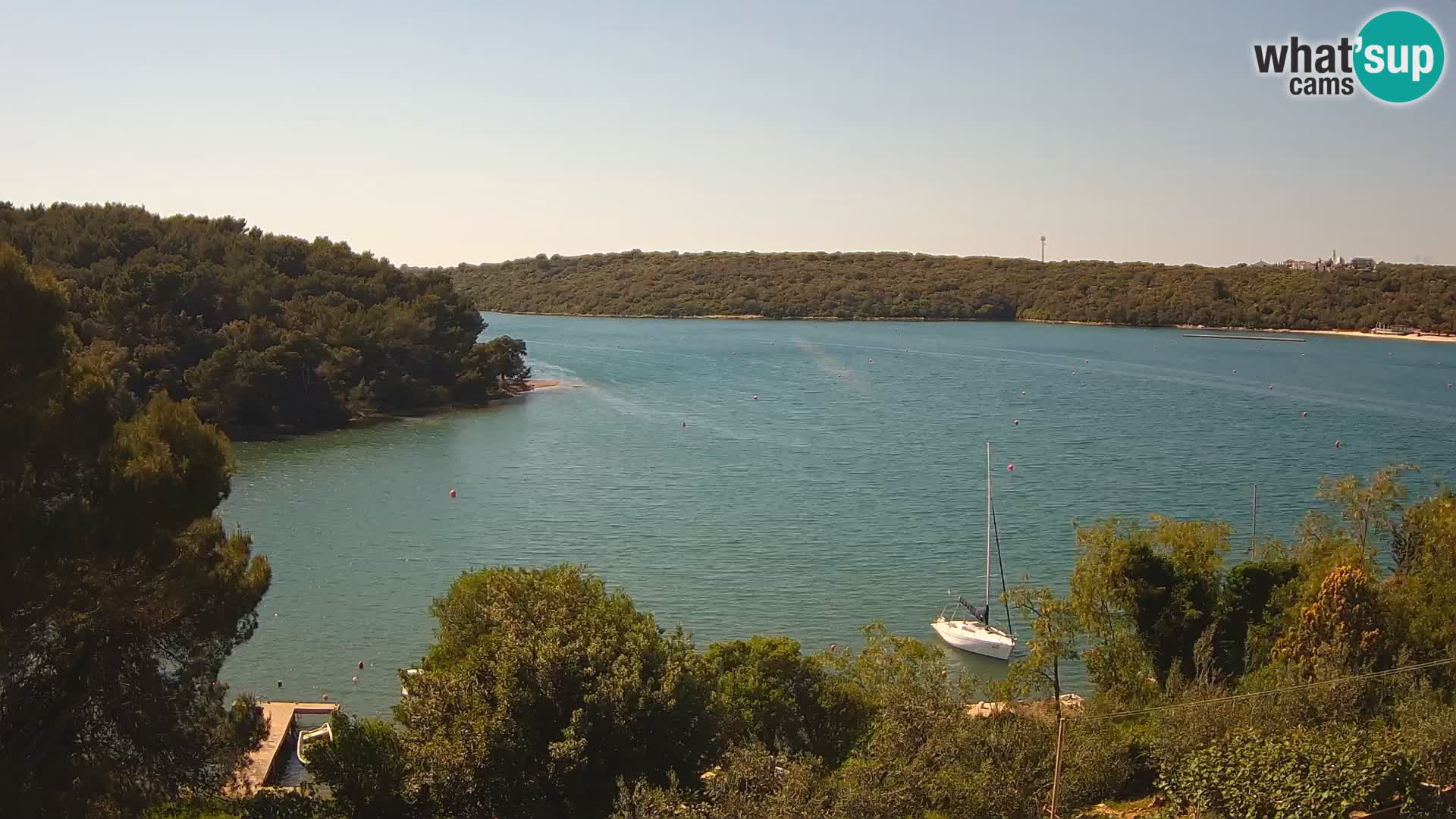 Live Webcam Gulf of Banjole near Pula
