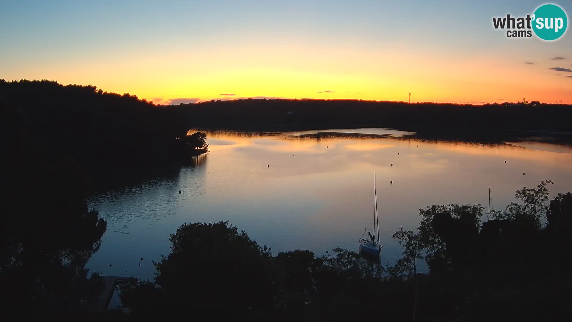 Live Webcam Gulf of Banjole near Pula