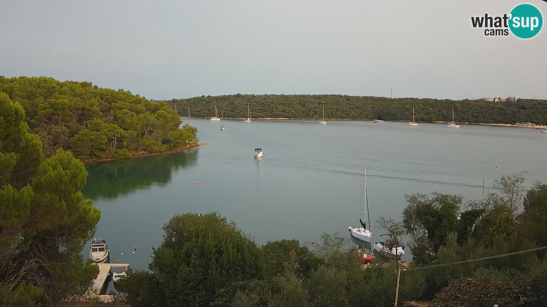 Live Webcam Gulf of Banjole near Pula