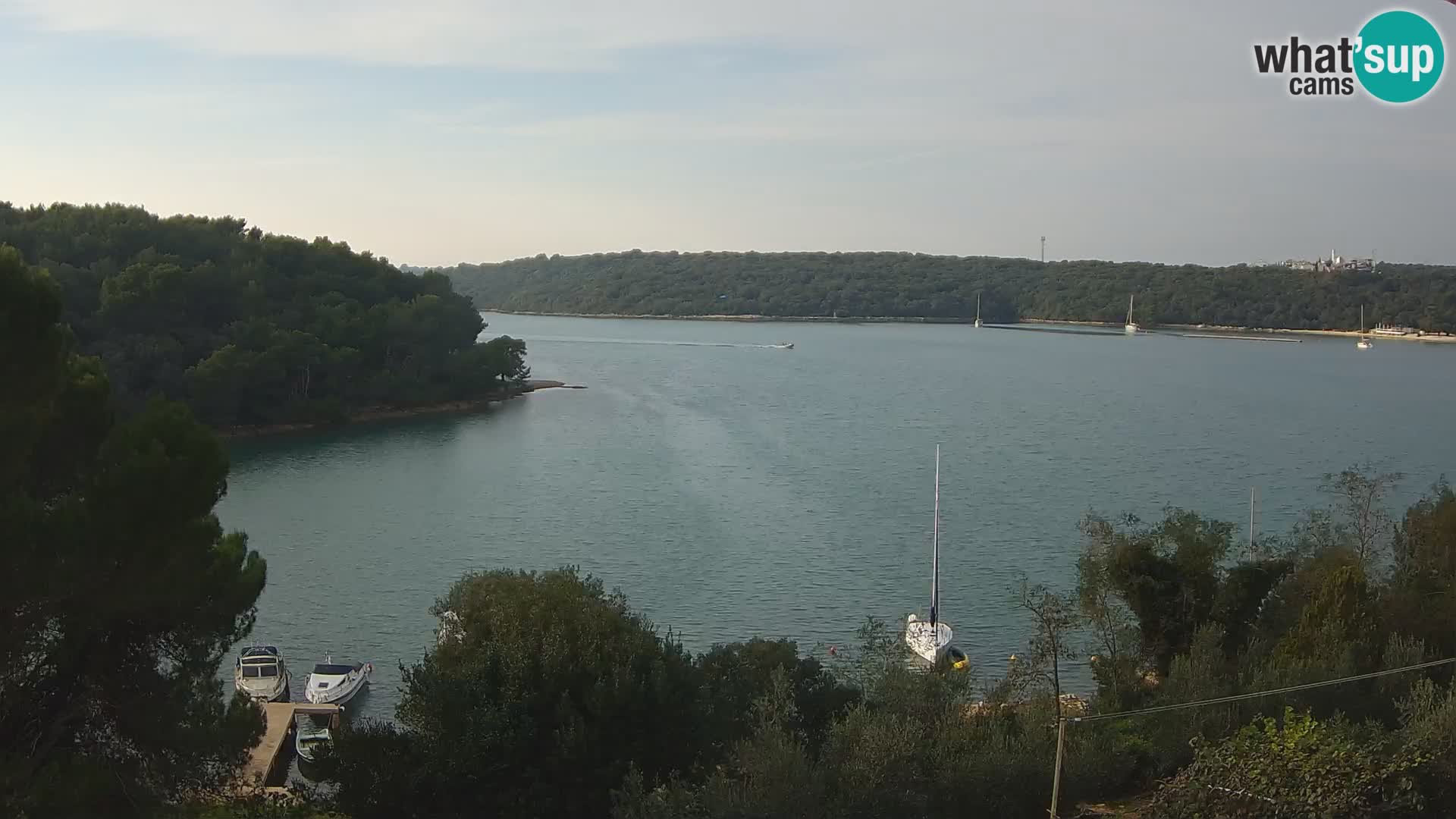 Live Webcam Gulf of Banjole near Pula