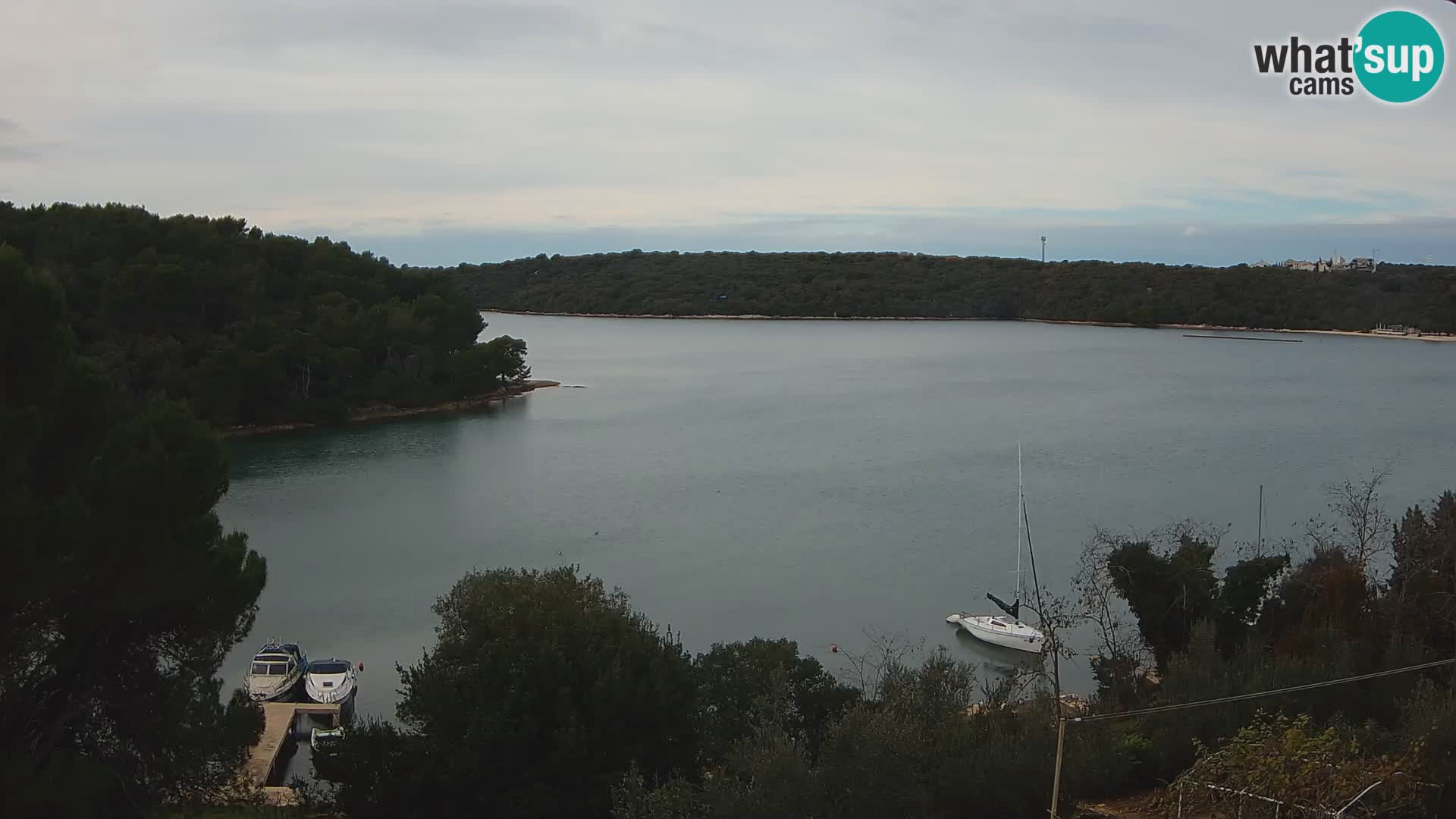 Live Webcam Gulf of Banjole near Pula