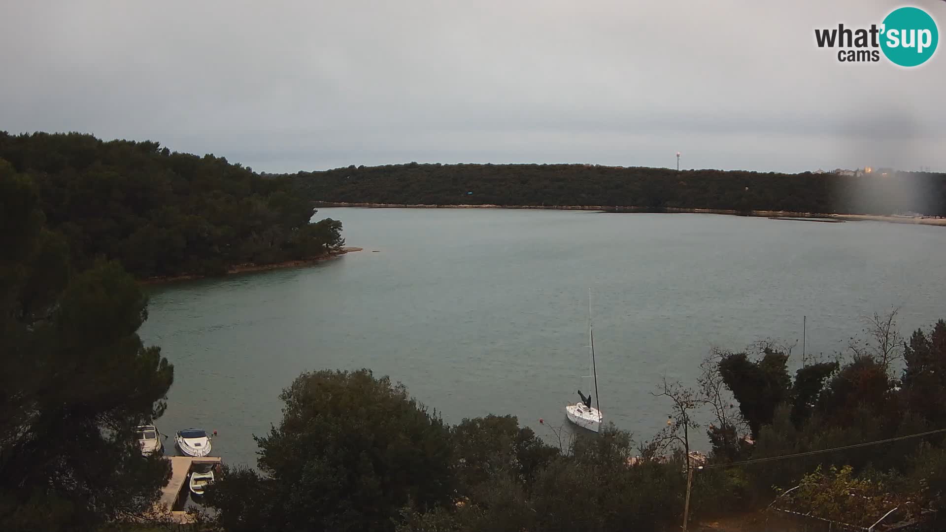 Live Webcam Gulf of Banjole near Pula