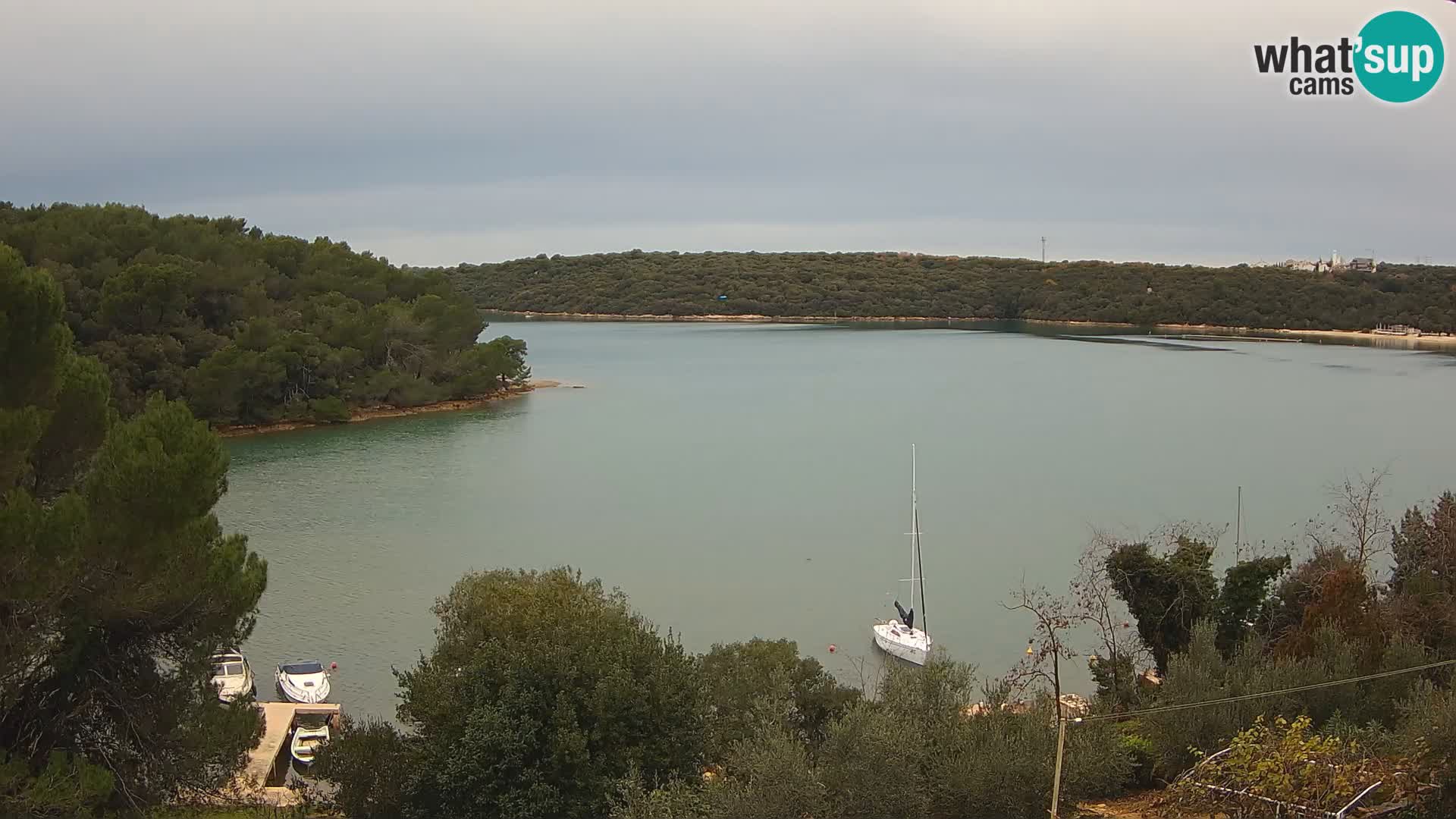 Live Webcam Gulf of Banjole near Pula