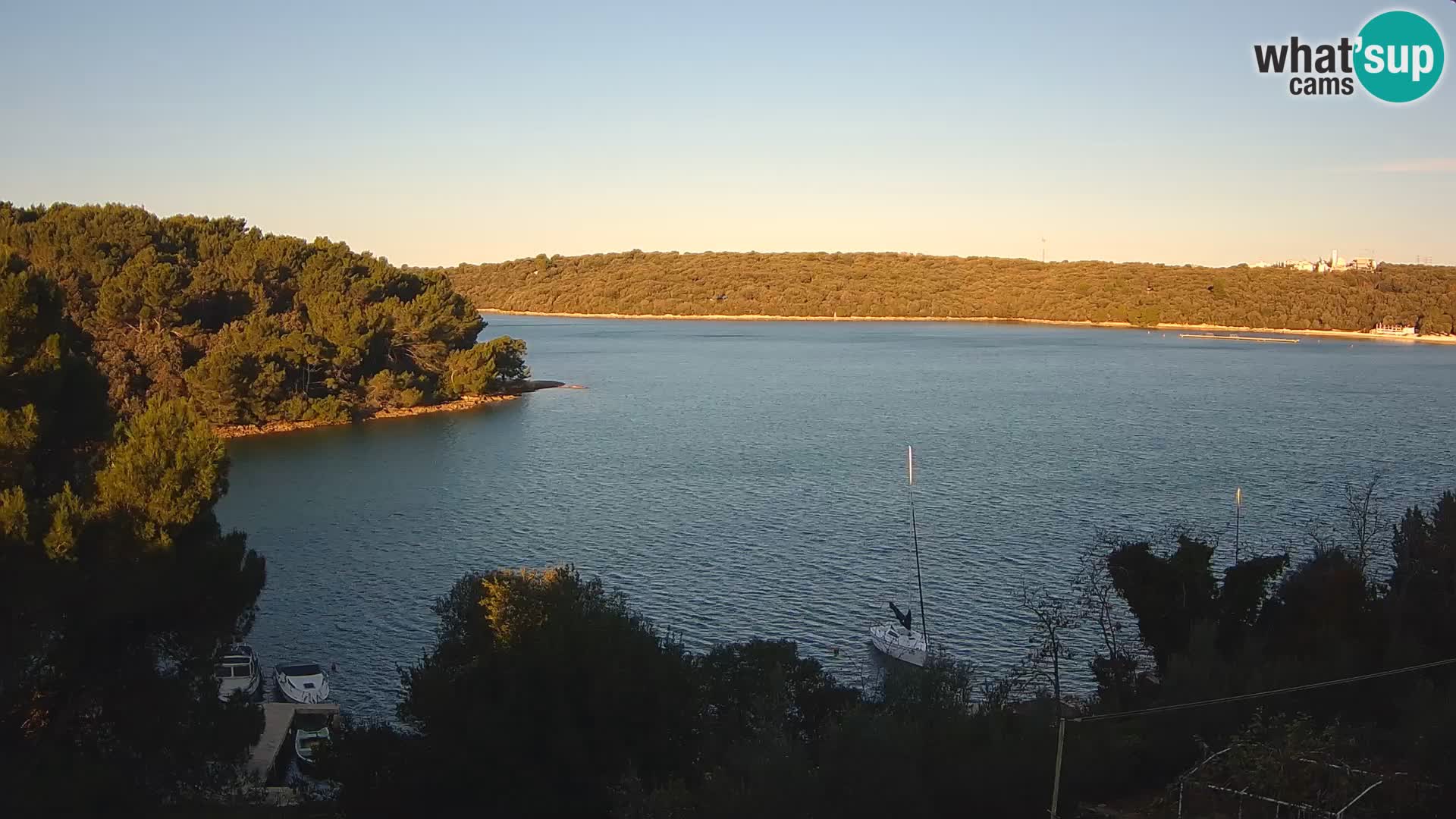 Live Webcam Gulf of Banjole near Pula