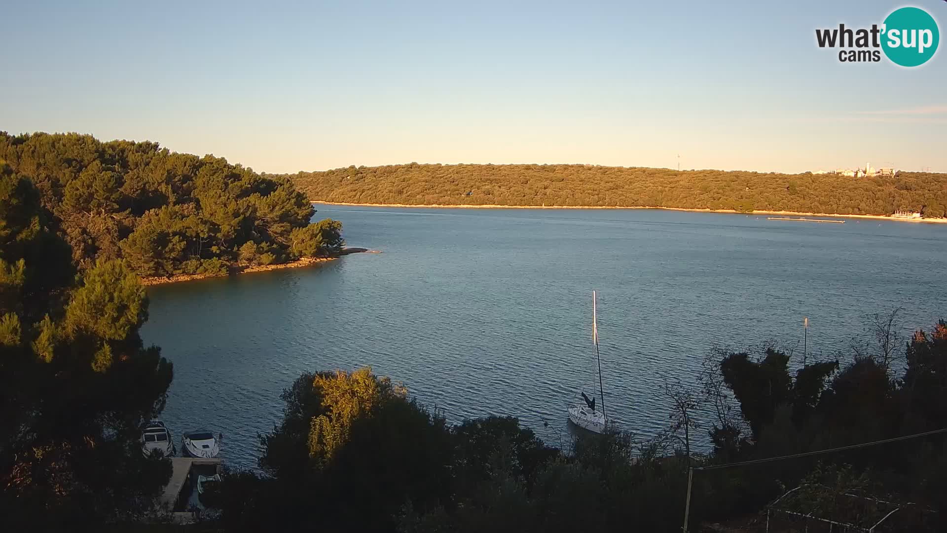 Live Webcam Gulf of Banjole near Pula