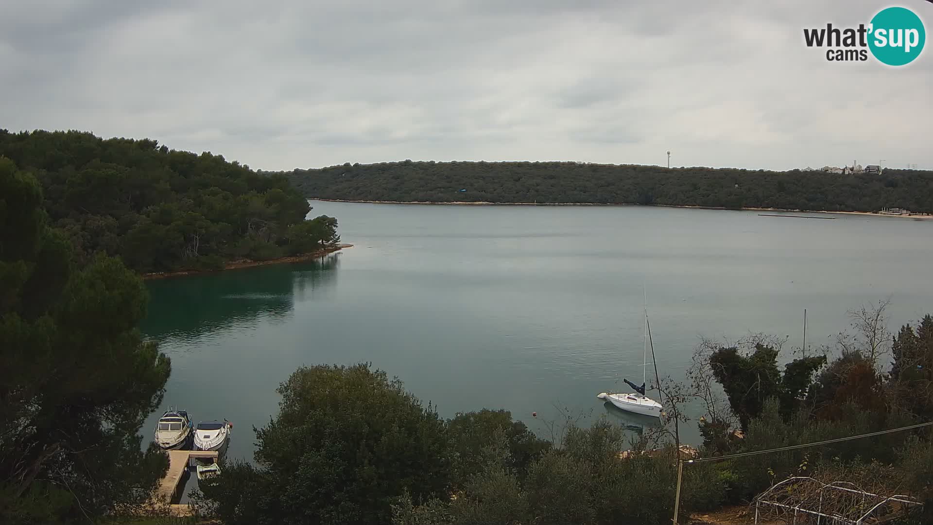 Live Webcam Gulf of Banjole near Pula