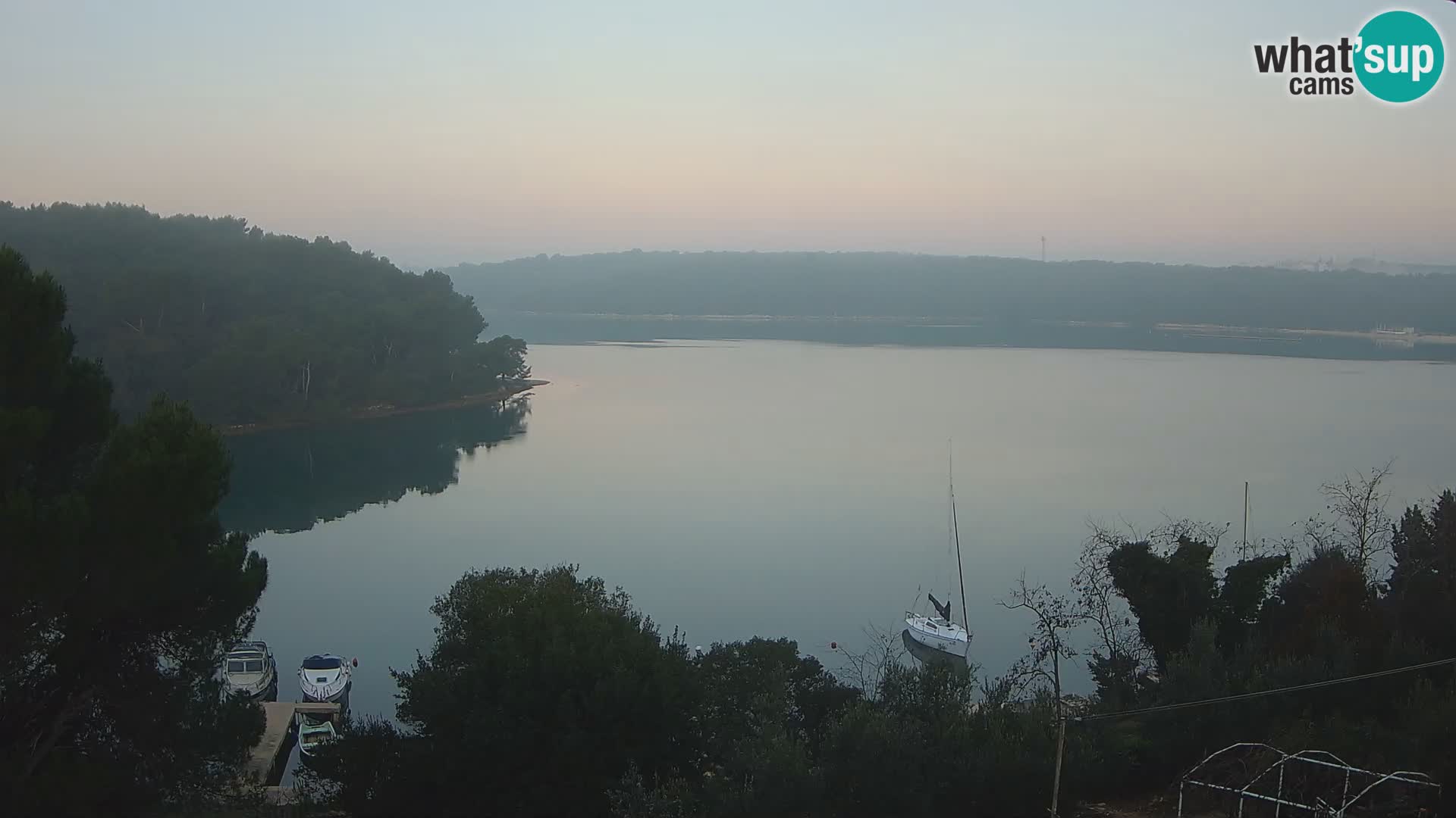 Live Webcam Gulf of Banjole near Pula