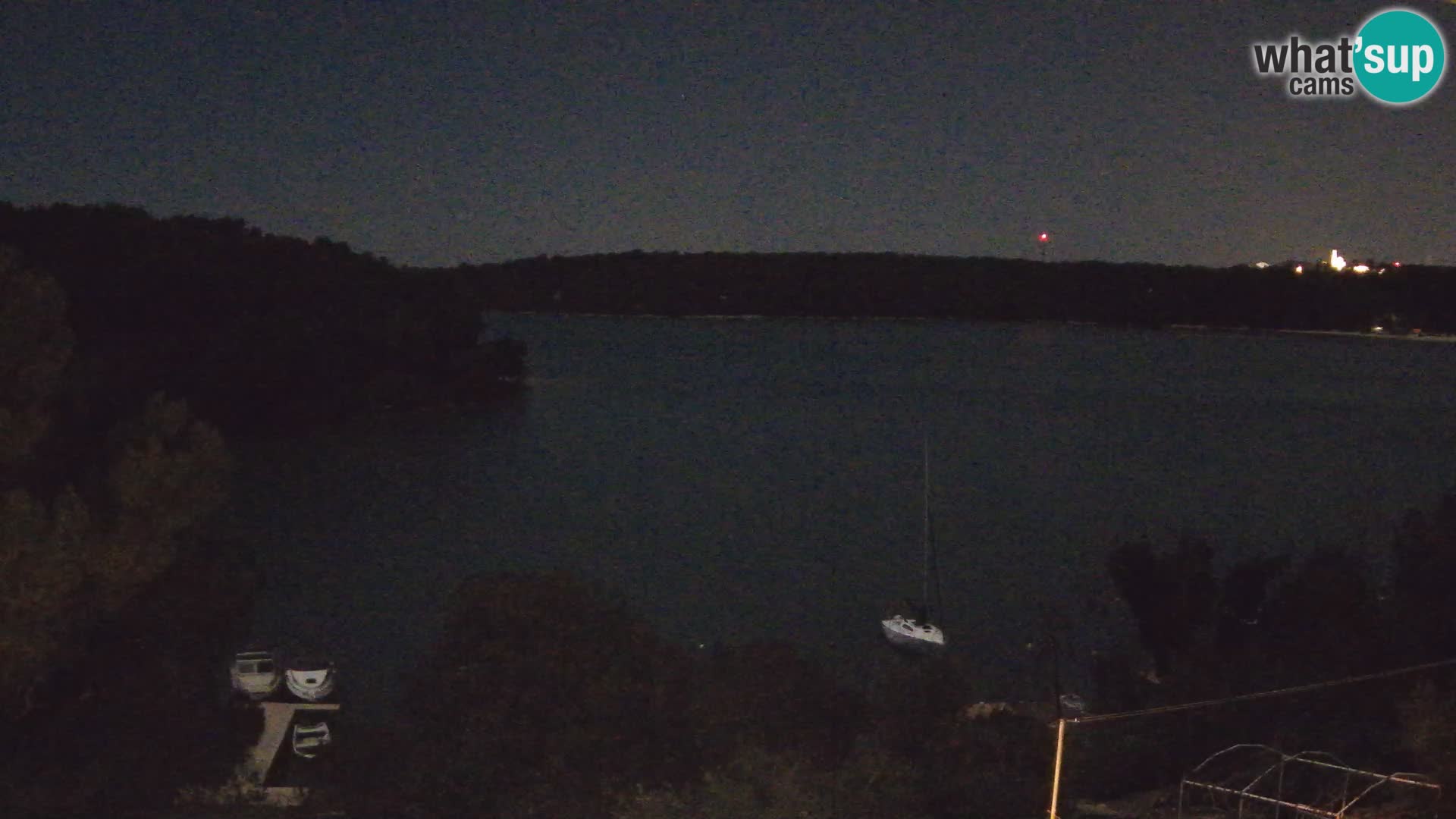 Live Webcam Gulf of Banjole near Pula