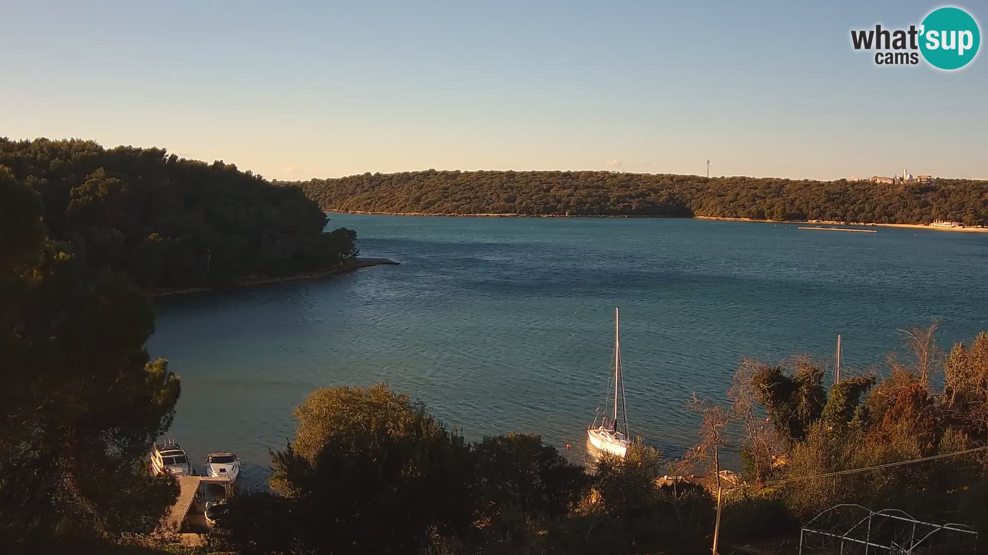 Live Webcam Gulf of Banjole near Pula