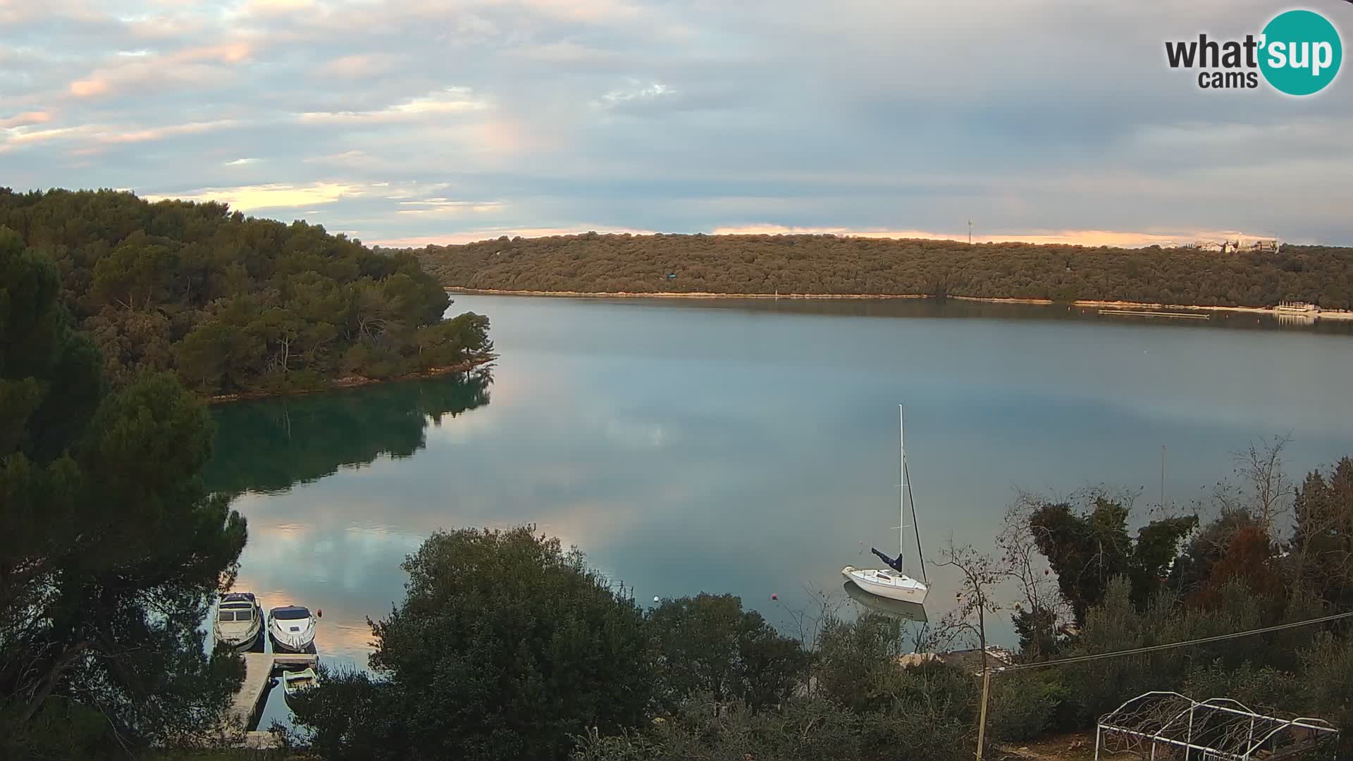 Live Webcam Gulf of Banjole near Pula