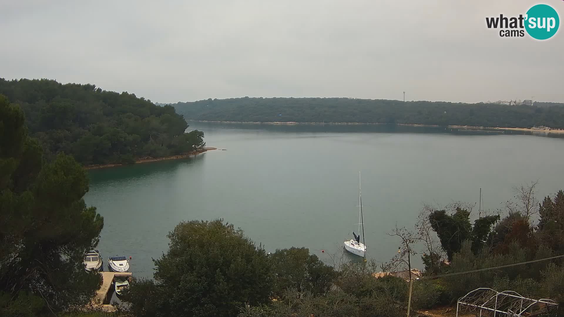 Live Webcam Gulf of Banjole near Pula