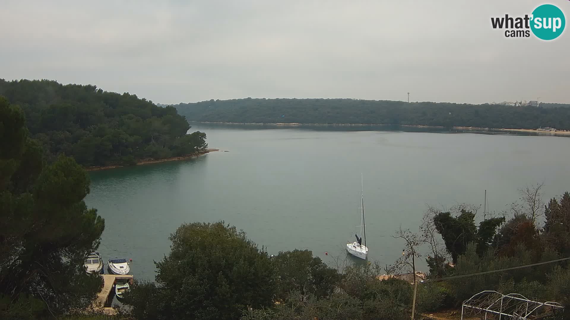 Live Webcam Gulf of Banjole near Pula