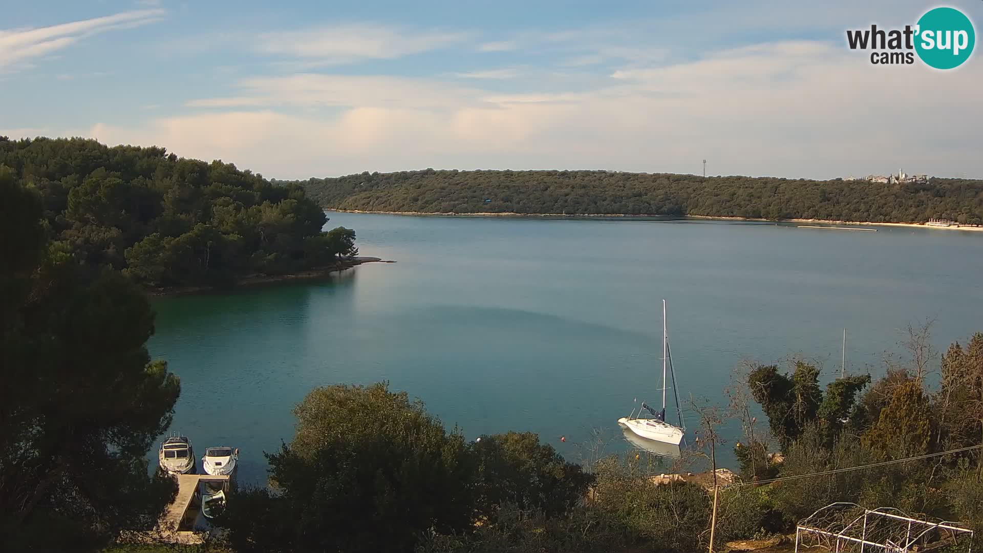 Live Webcam Gulf of Banjole near Pula