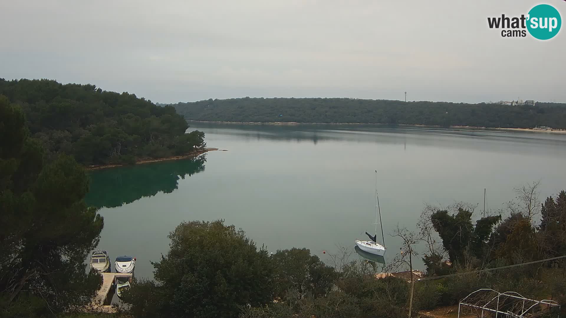 Live Webcam Gulf of Banjole near Pula