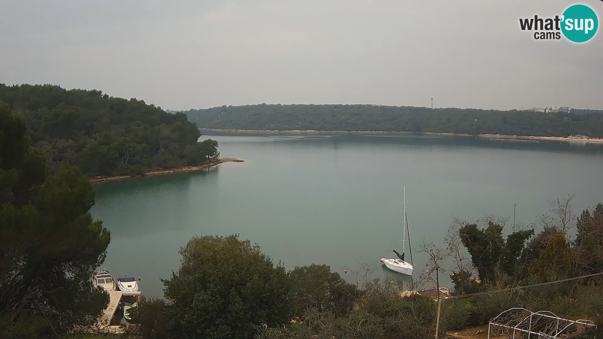 Live Webcam Gulf of Banjole near Pula